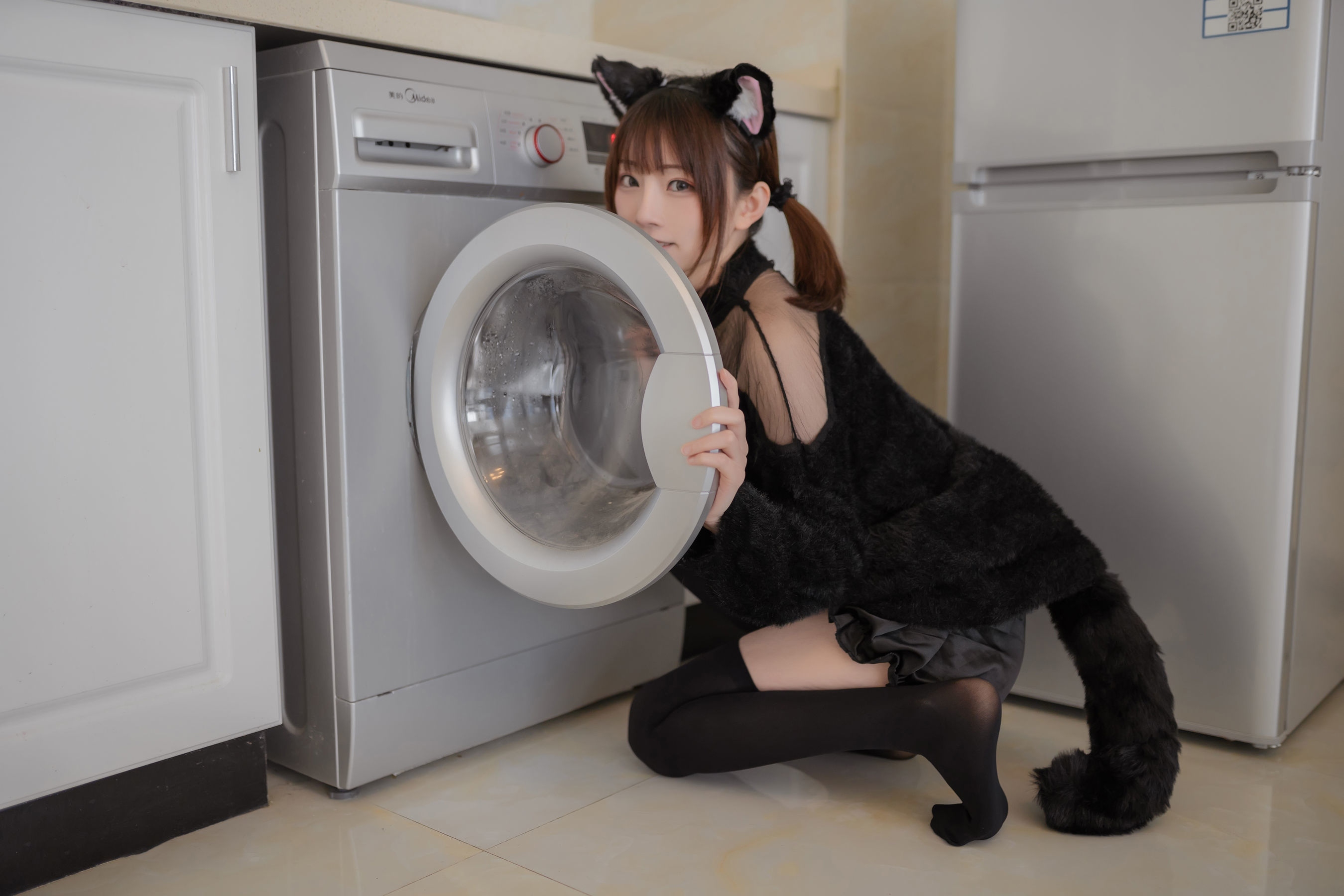 动漫博主Kitaro_绮太郎 – 黑喵 [45P]