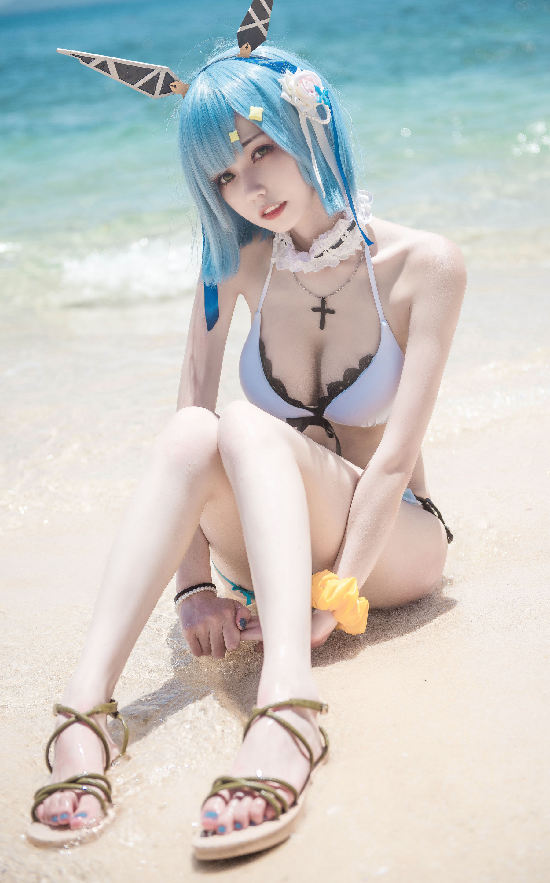 [Cosplay写真] 小妖精你的负卿 – 加斯科涅 [24P]