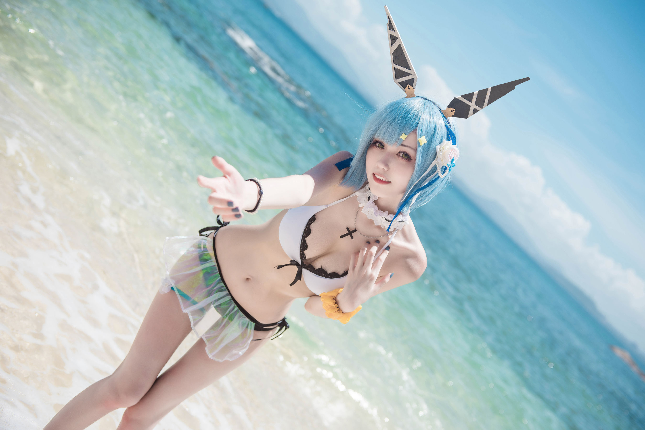 [Cosplay写真] 小妖精你的负卿 – 加斯科涅 [24P]