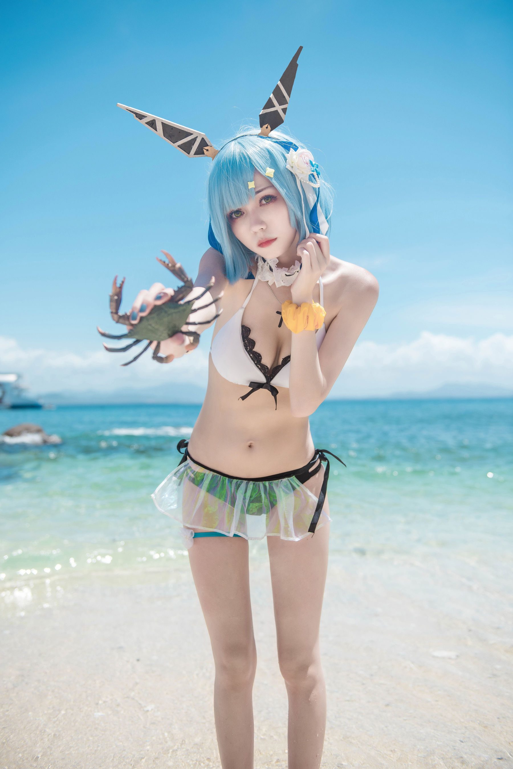 [Cosplay写真] 小妖精你的负卿 – 加斯科涅 [24P]