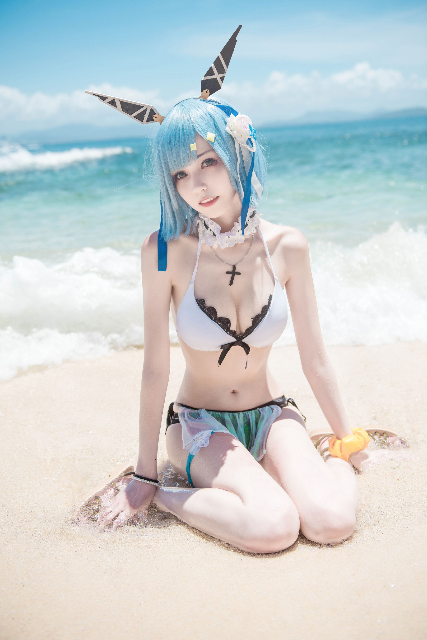 [Cosplay写真] 小妖精你的负卿 – 加斯科涅 [24P]