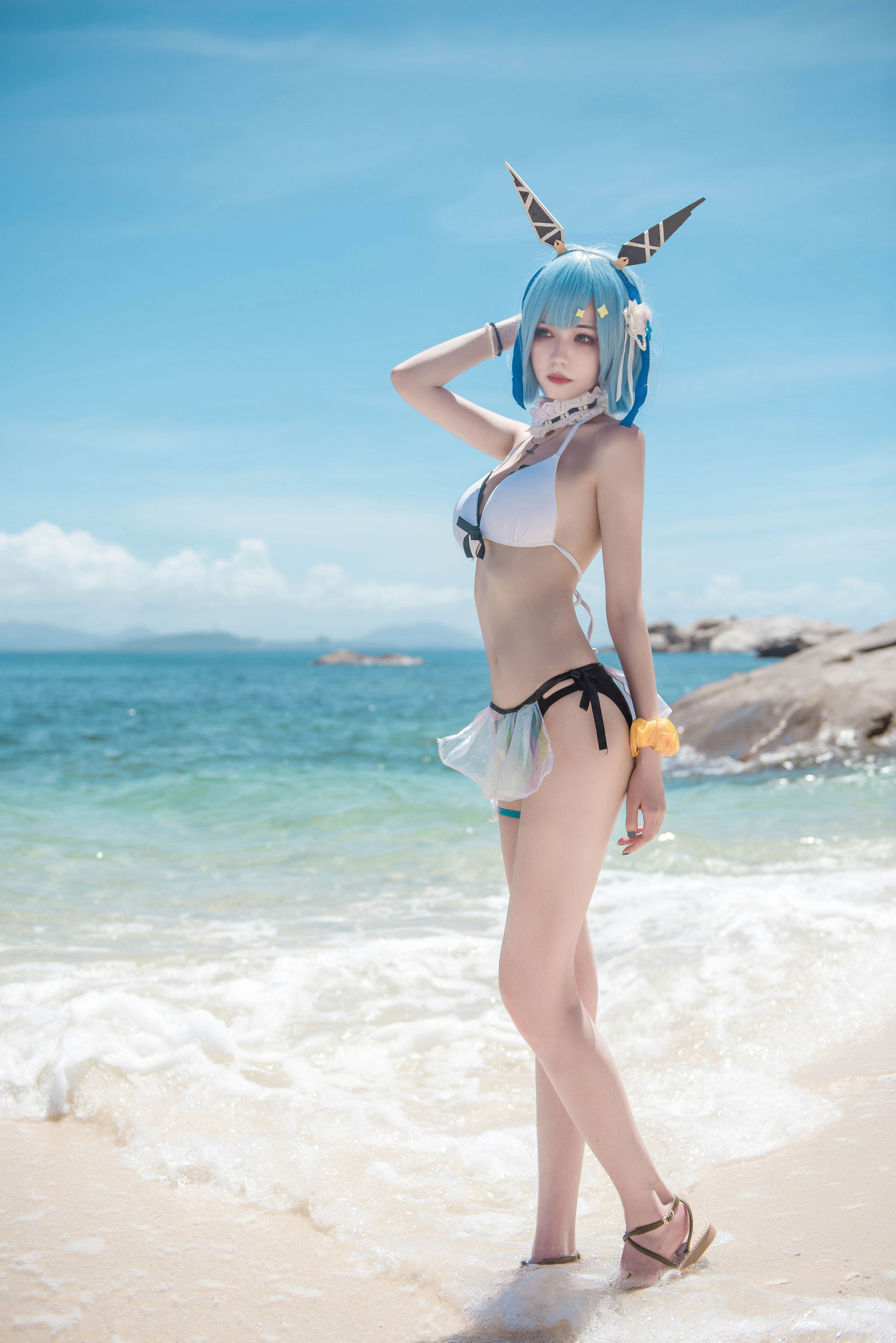 [Cosplay写真] 小妖精你的负卿 – 加斯科涅 [24P]