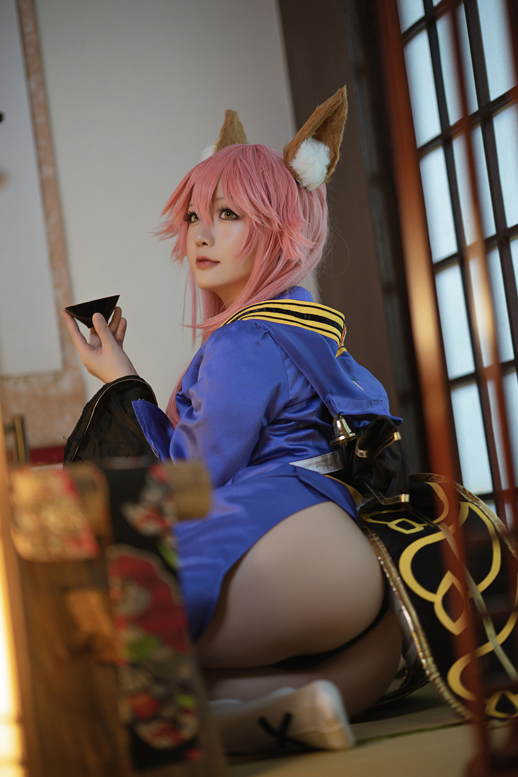 Coser小姐姐星之迟迟 – 御主人様《玉藻前忠犬蓄势待发》 [25P]