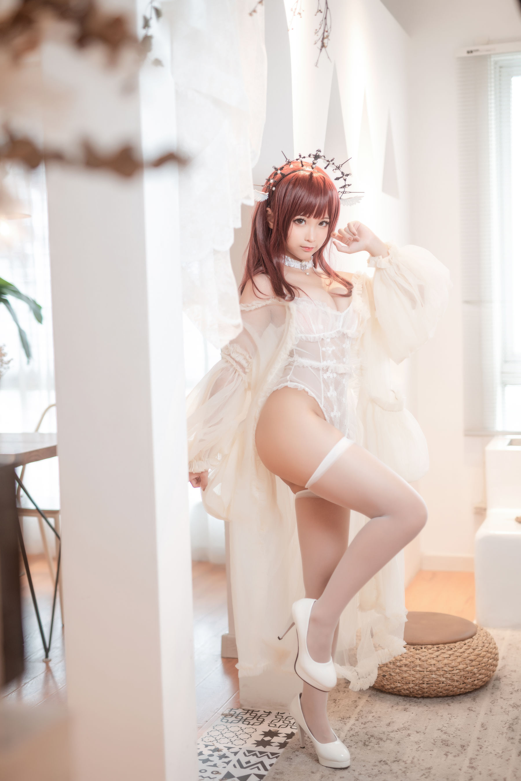 动漫博主蠢沫沫 – 火天使 [40P]