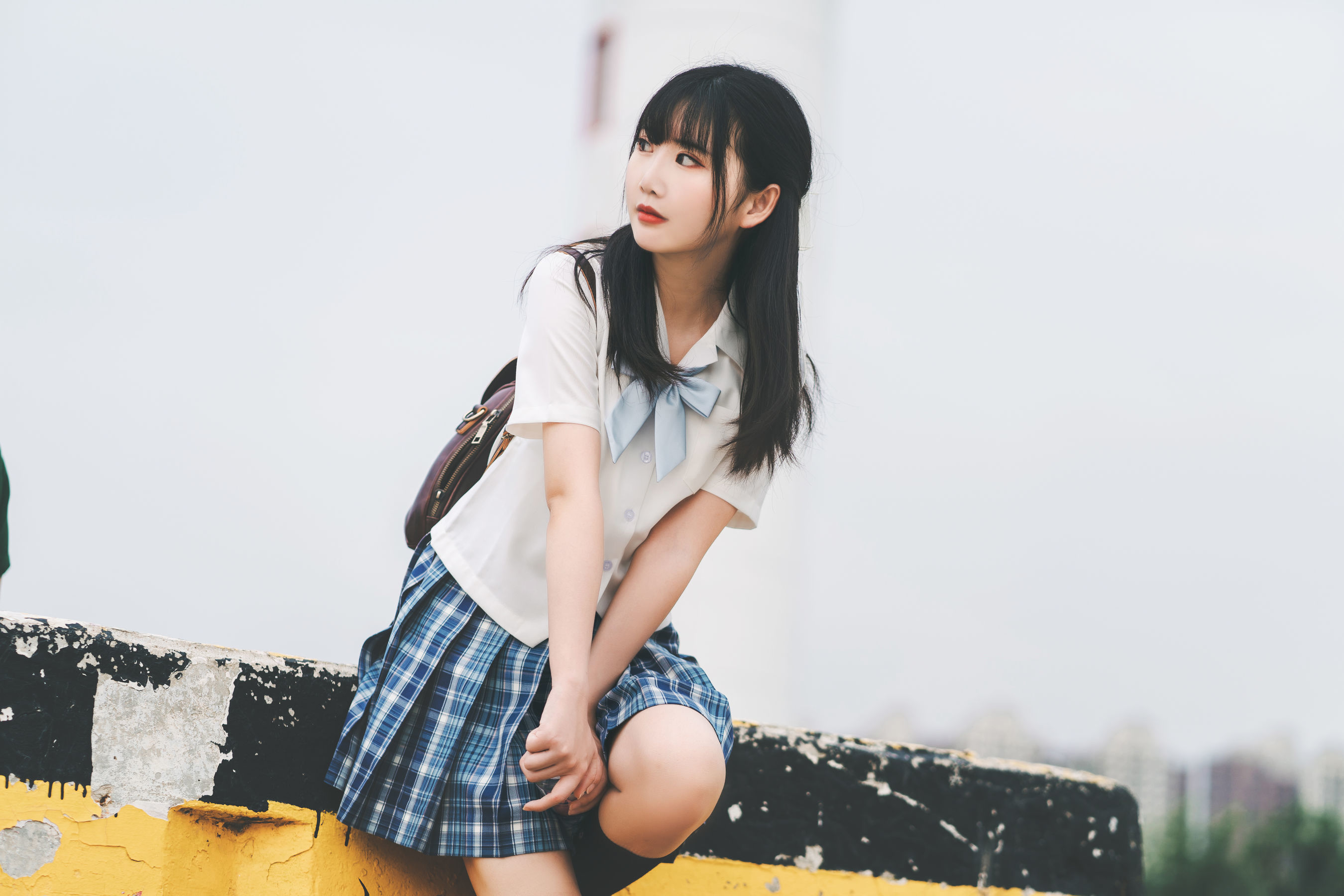 可爱人气Coser面饼仙儿 – 沙雕JK [22P]