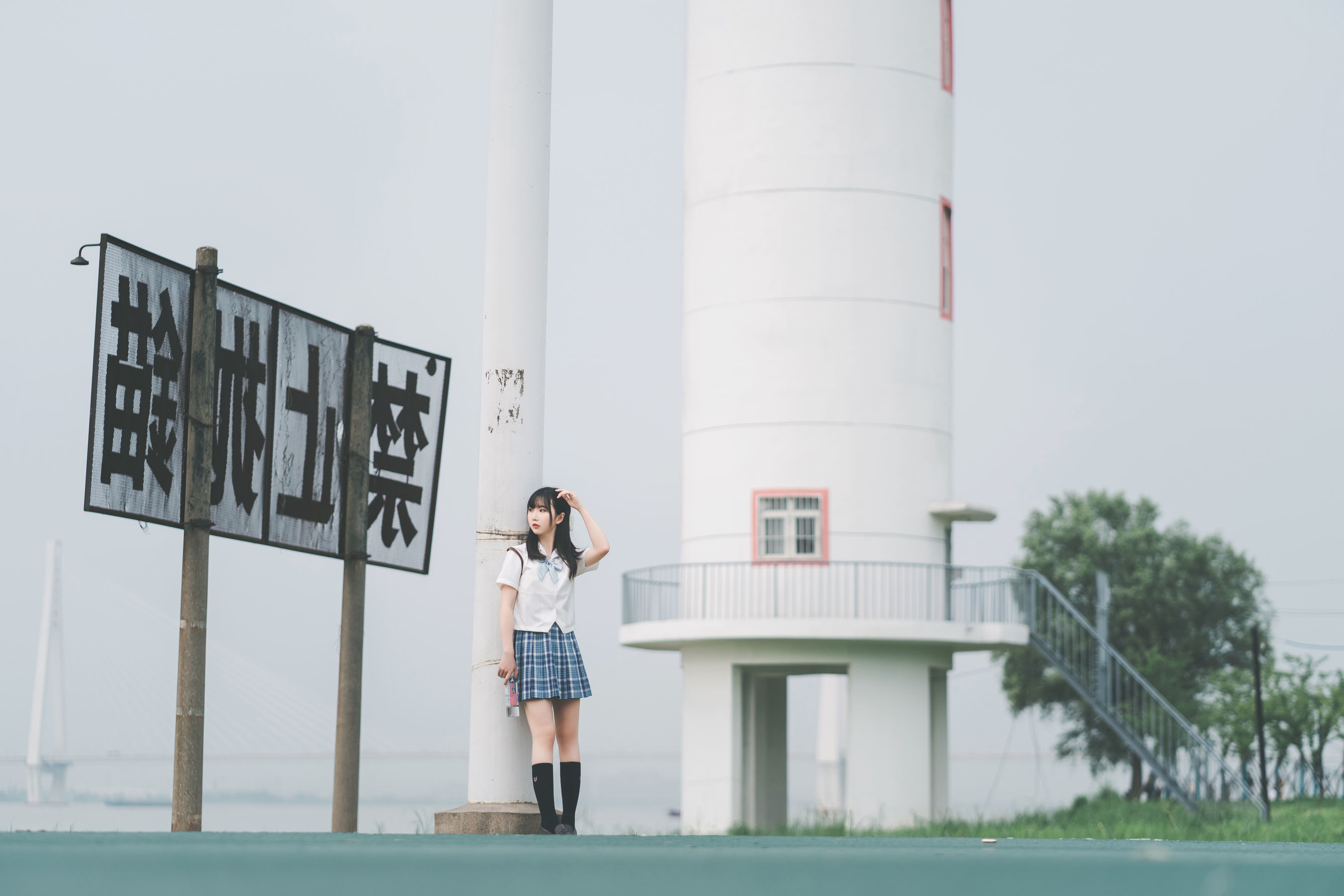 可爱人气Coser面饼仙儿 – 沙雕JK [22P]