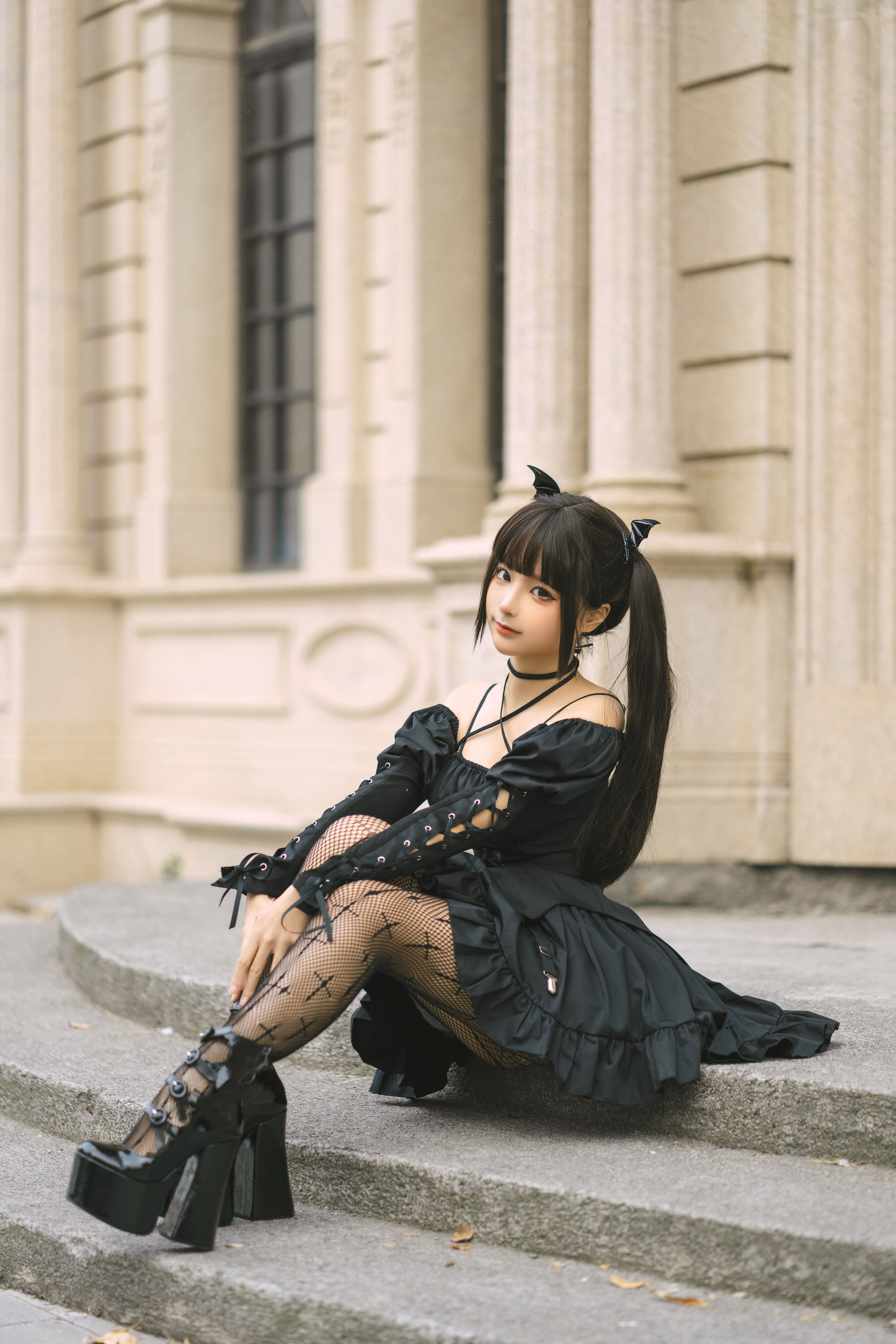 动漫博主蠢沫沫 – 双马尾小恶魔 [16P]