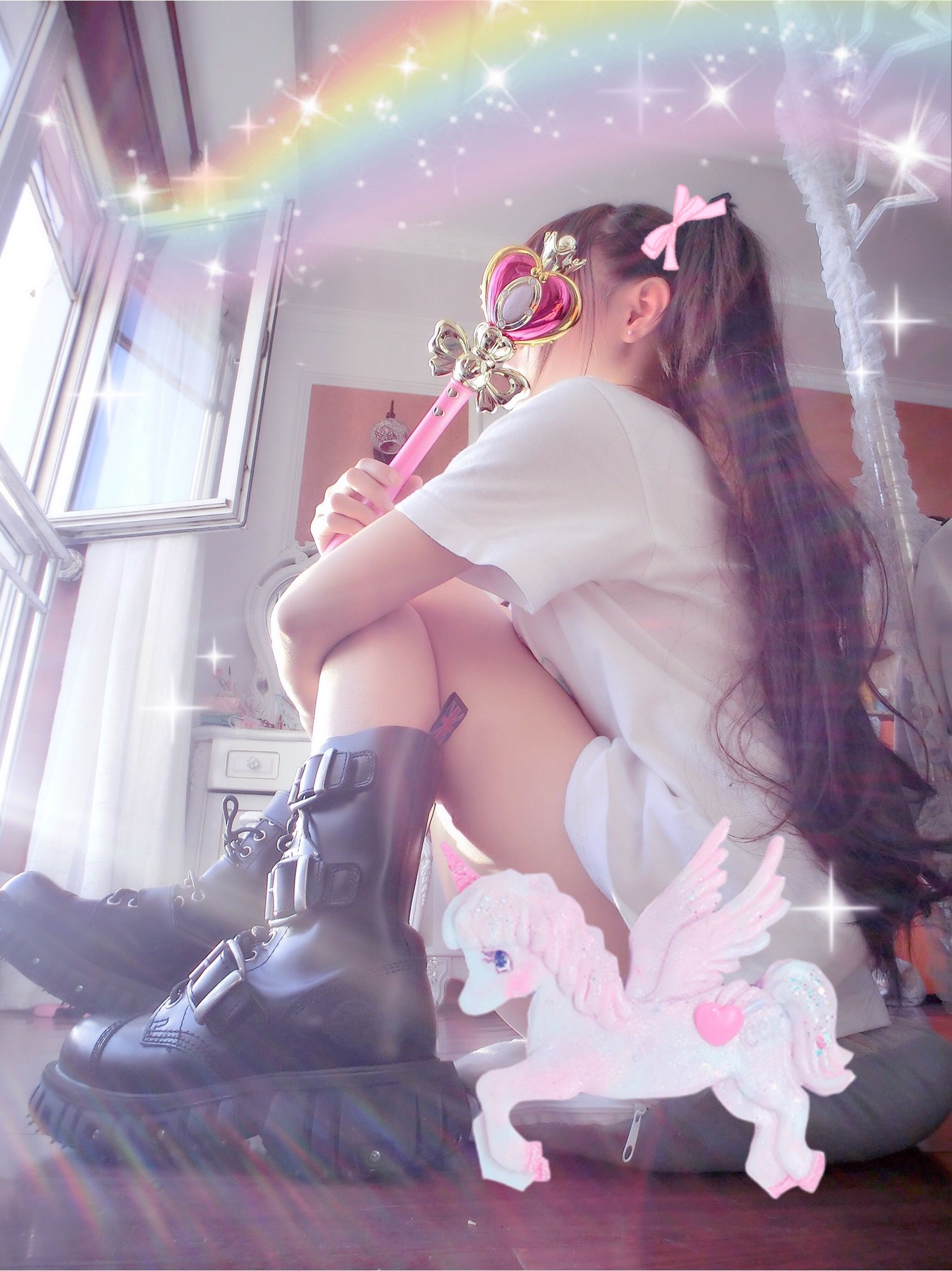 萌妹子Coser摇摇乐yoyo 魔法少女 [82P]