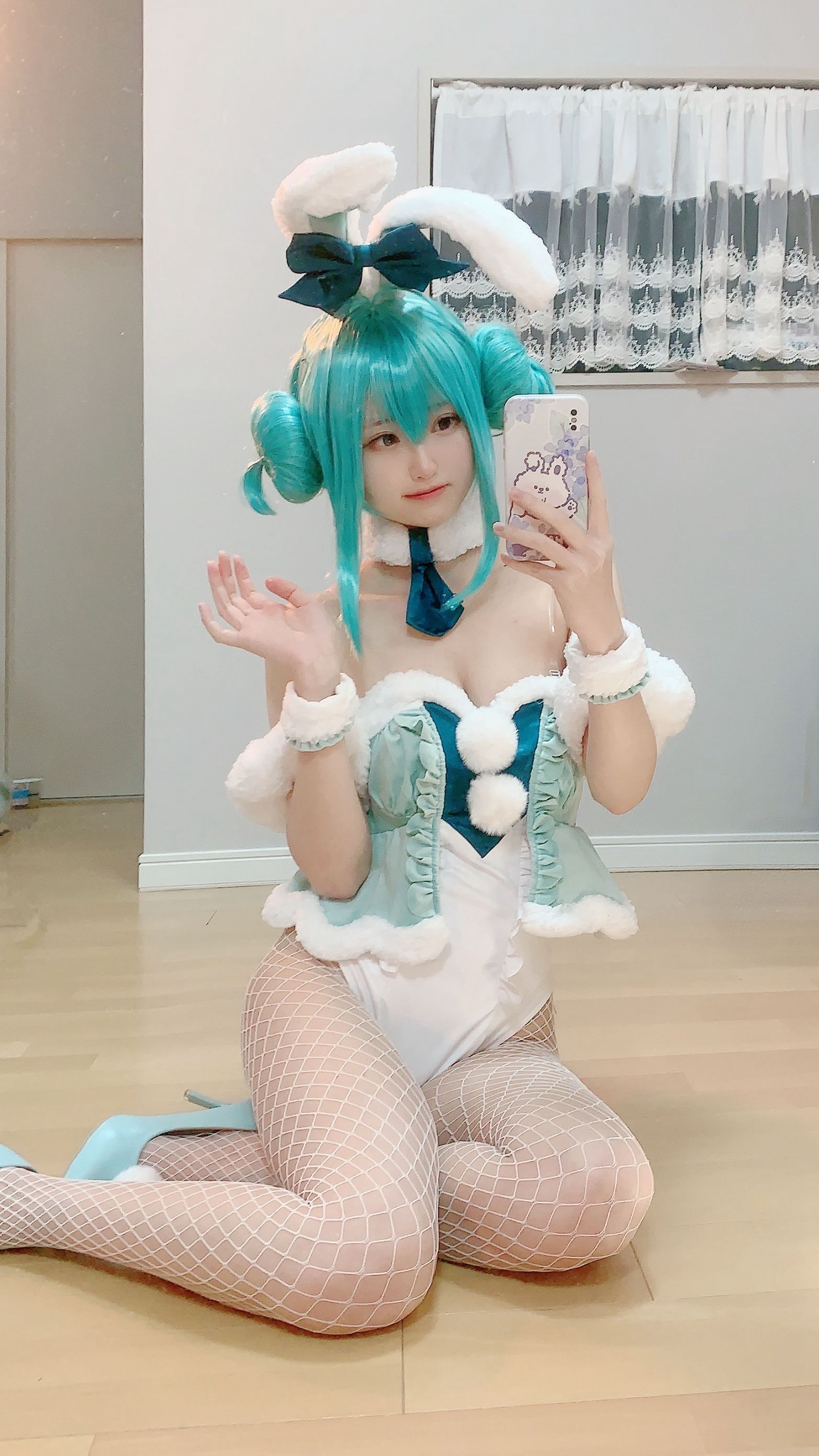 千阳(ちよ) – 初音兔女郎 [27P]