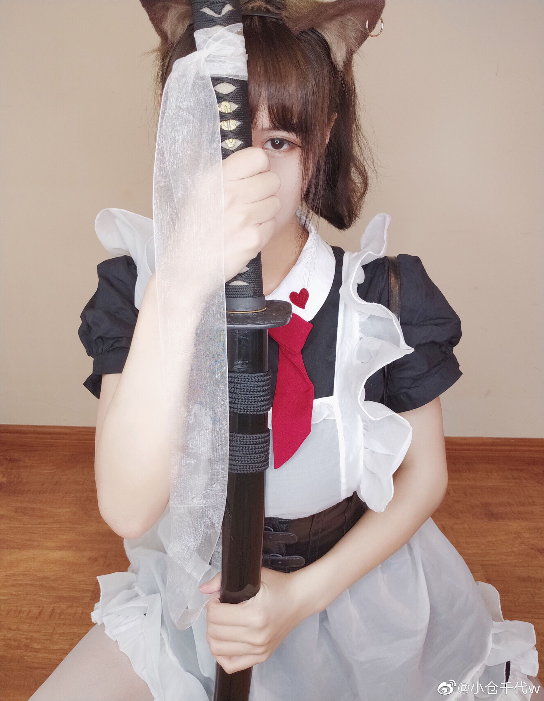 动漫博主小仓千代w – 带刀女仆 [9P]