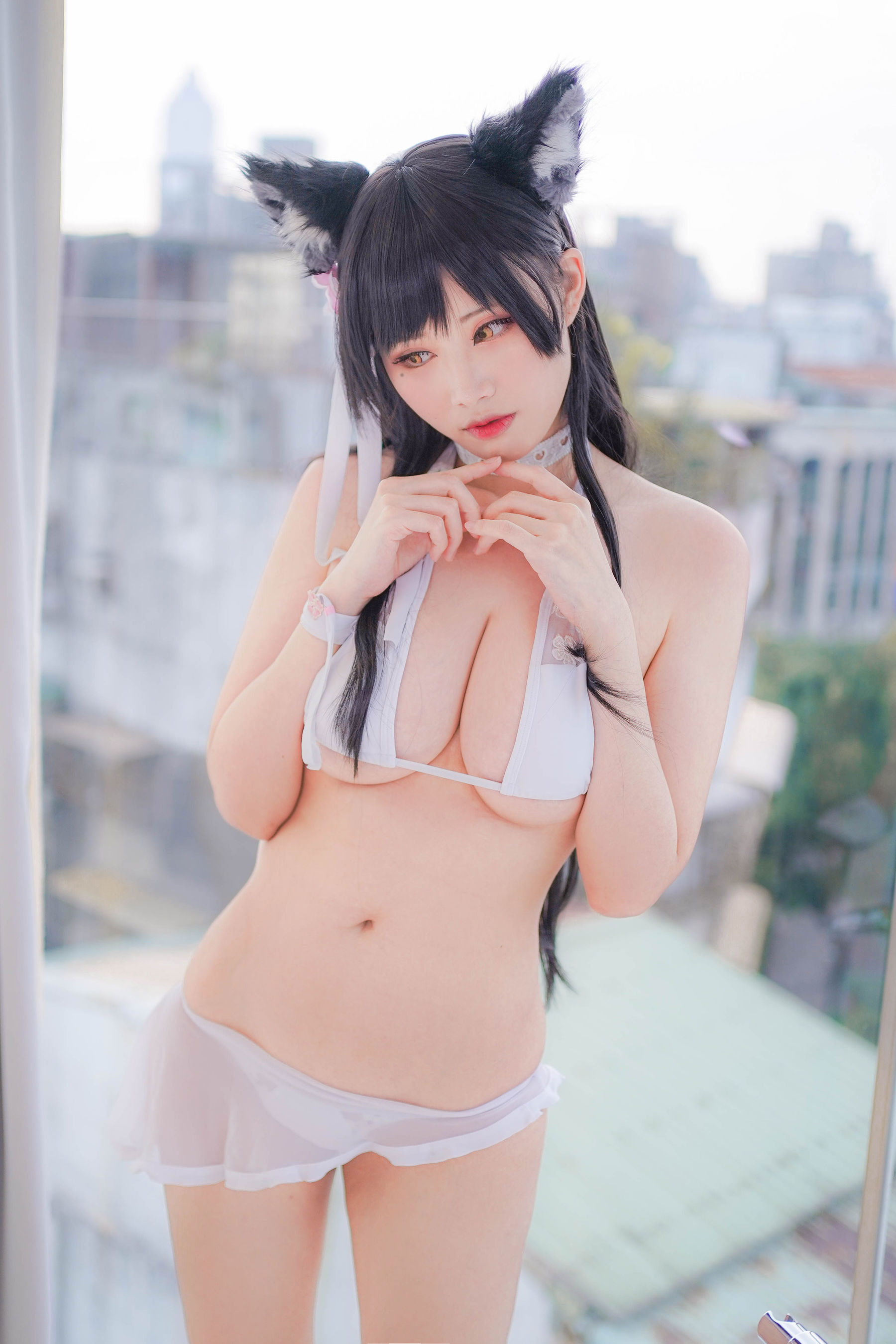 [Cosplay写真] Coser萱-KaYa – 爱宕泳装 [16P]