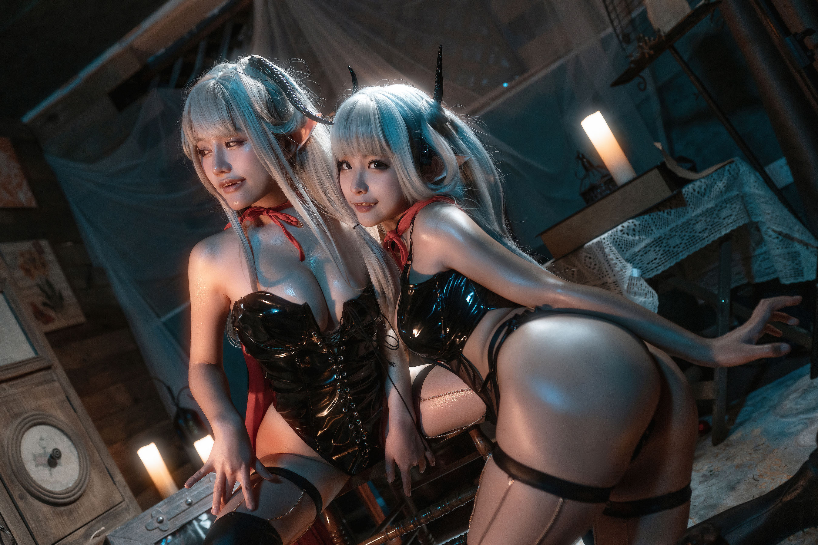 动漫博主蠢沫沫&#038;一笑芳香沁 – 吸血鬼 [30P]