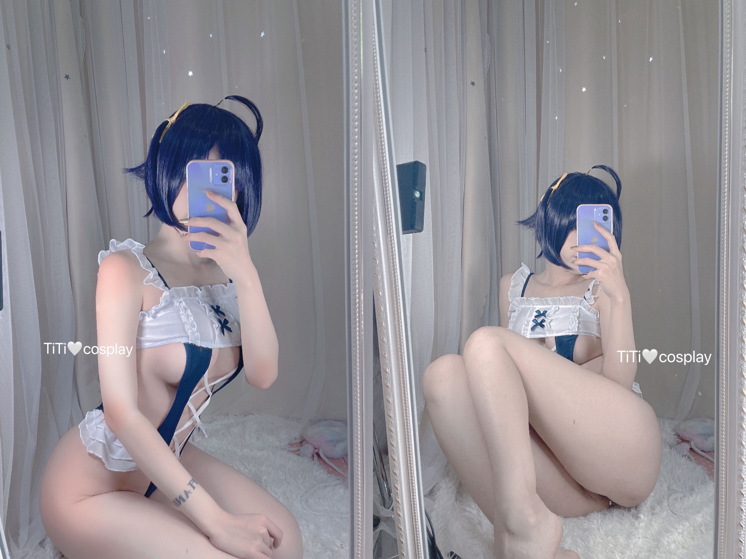 钛合金大粑粑 – 女仆自拍 [52P]