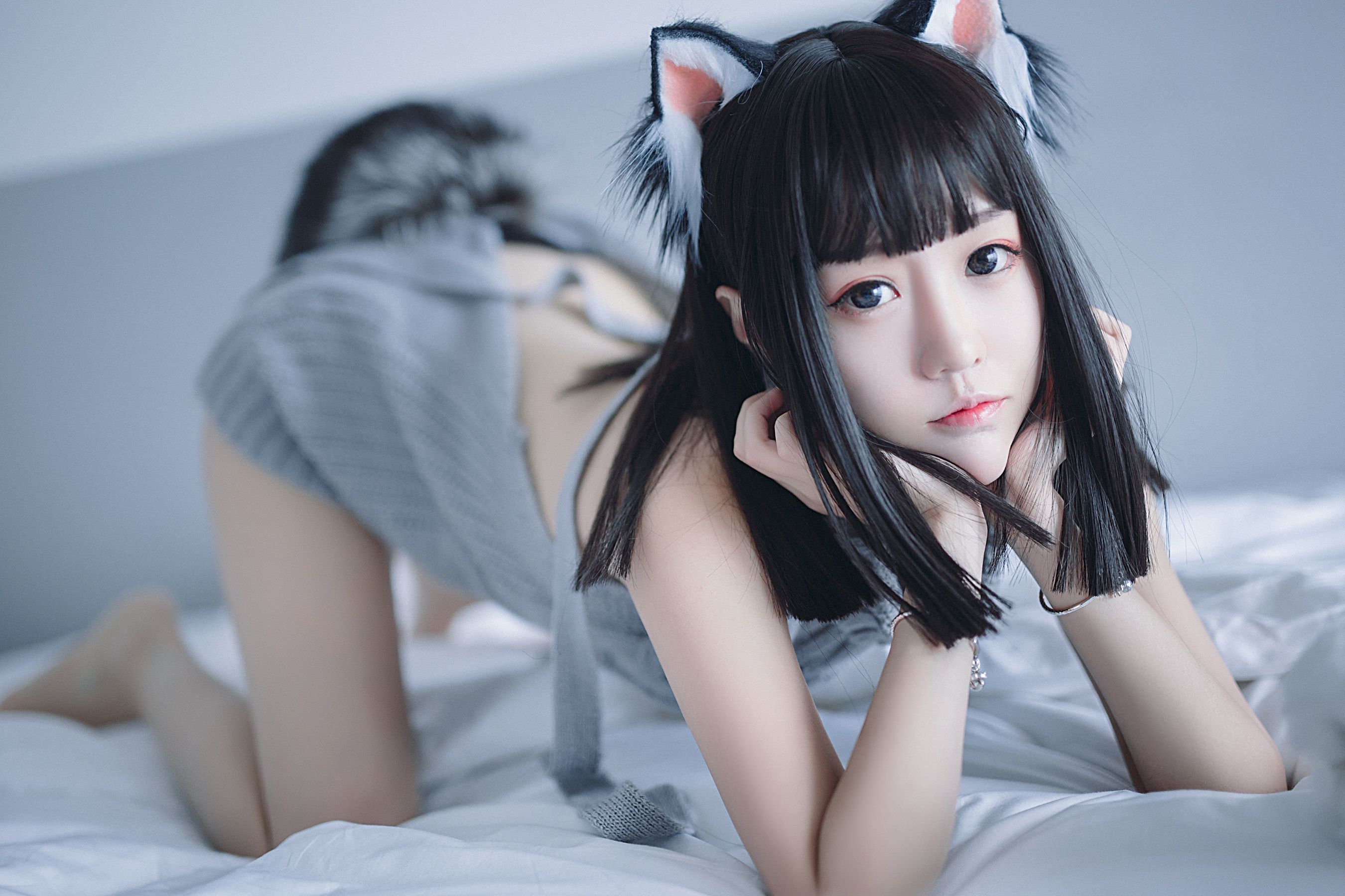 斗鱼主播采妮么么 – 猫耳朵 [22P]