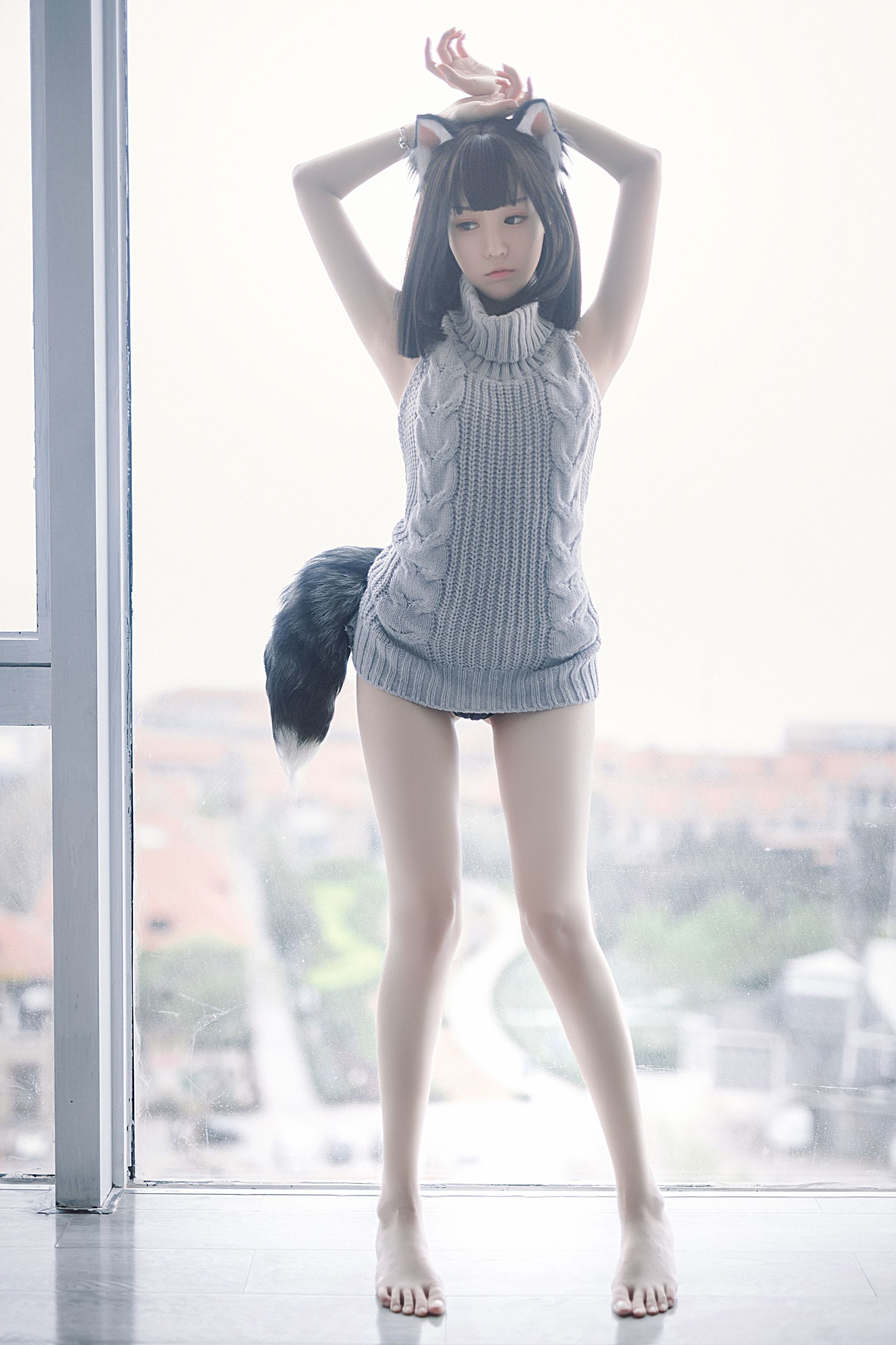 斗鱼主播采妮么么 – 猫耳朵 [22P]