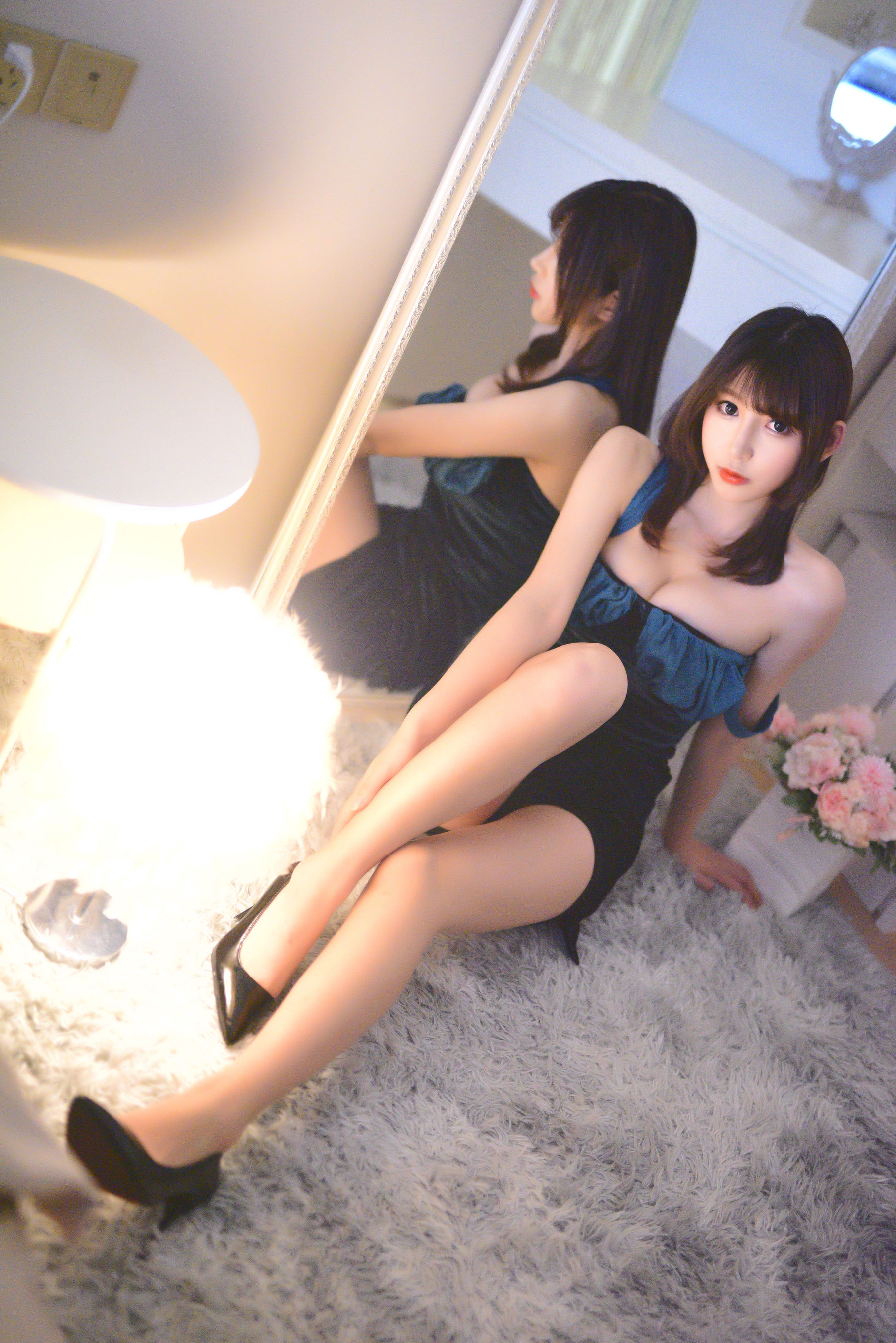 斗鱼主播w黑米粥w – 圣诞 [30P]