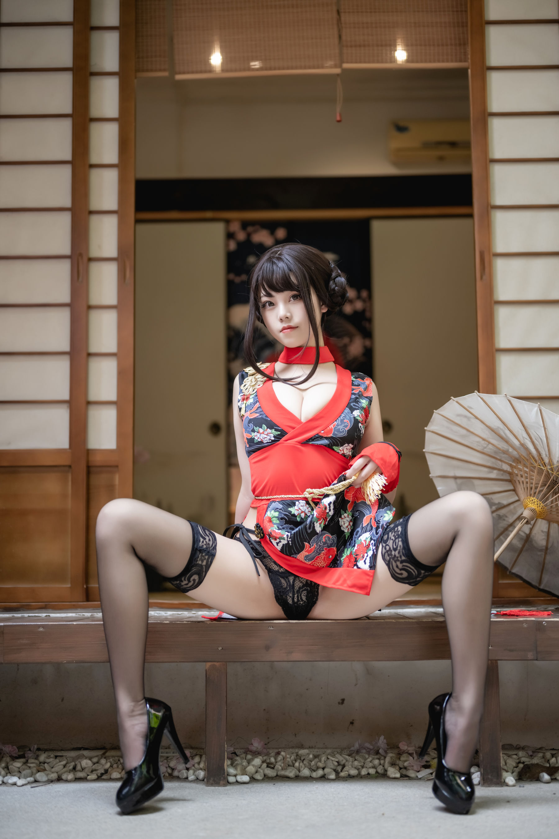 萌系小姐姐蜜汁猫裘 – 忍者2 [61P]