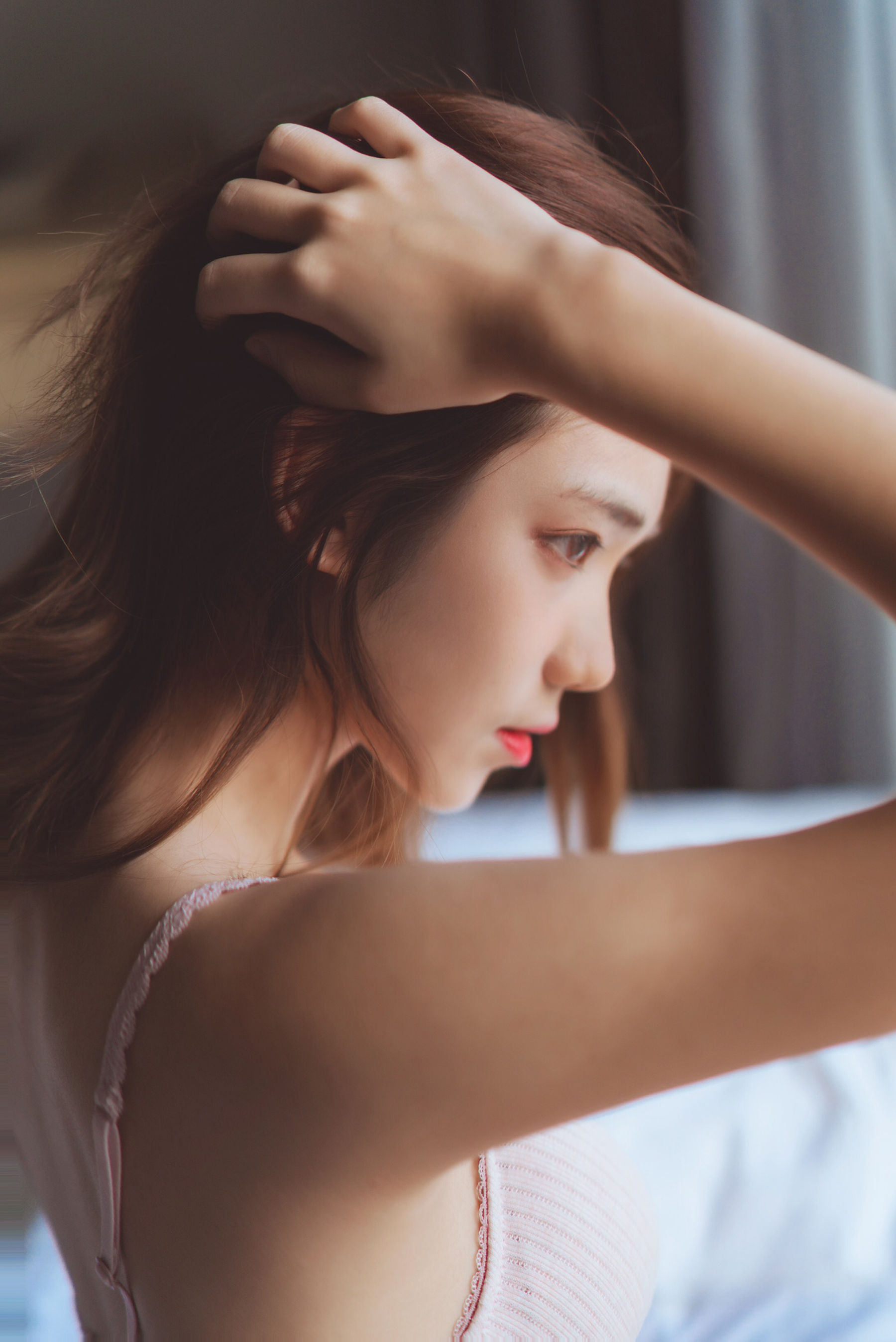 动漫博主南桃Momoko 粉色内衣 [25P]