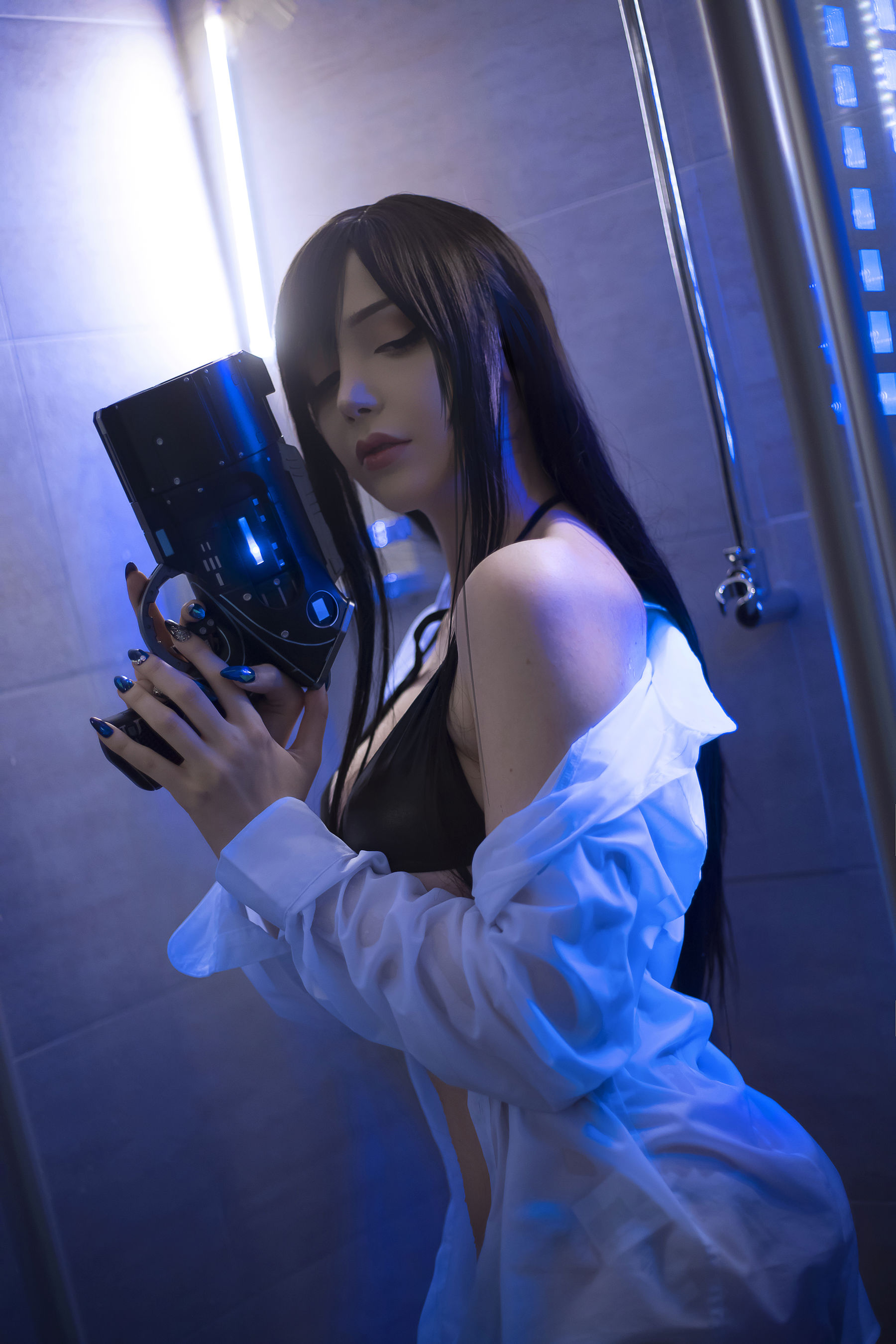 国外美女SayaTheFox – 浴室诱惑 [10P]