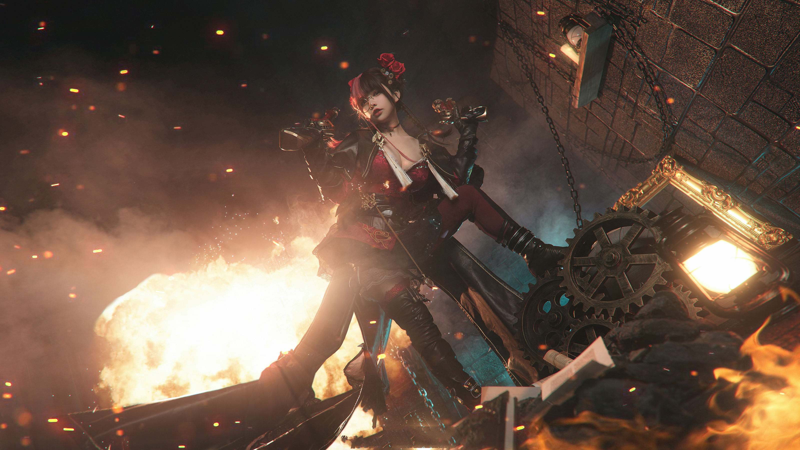 六二二同学 – 天谕手游 炎天 [12P]