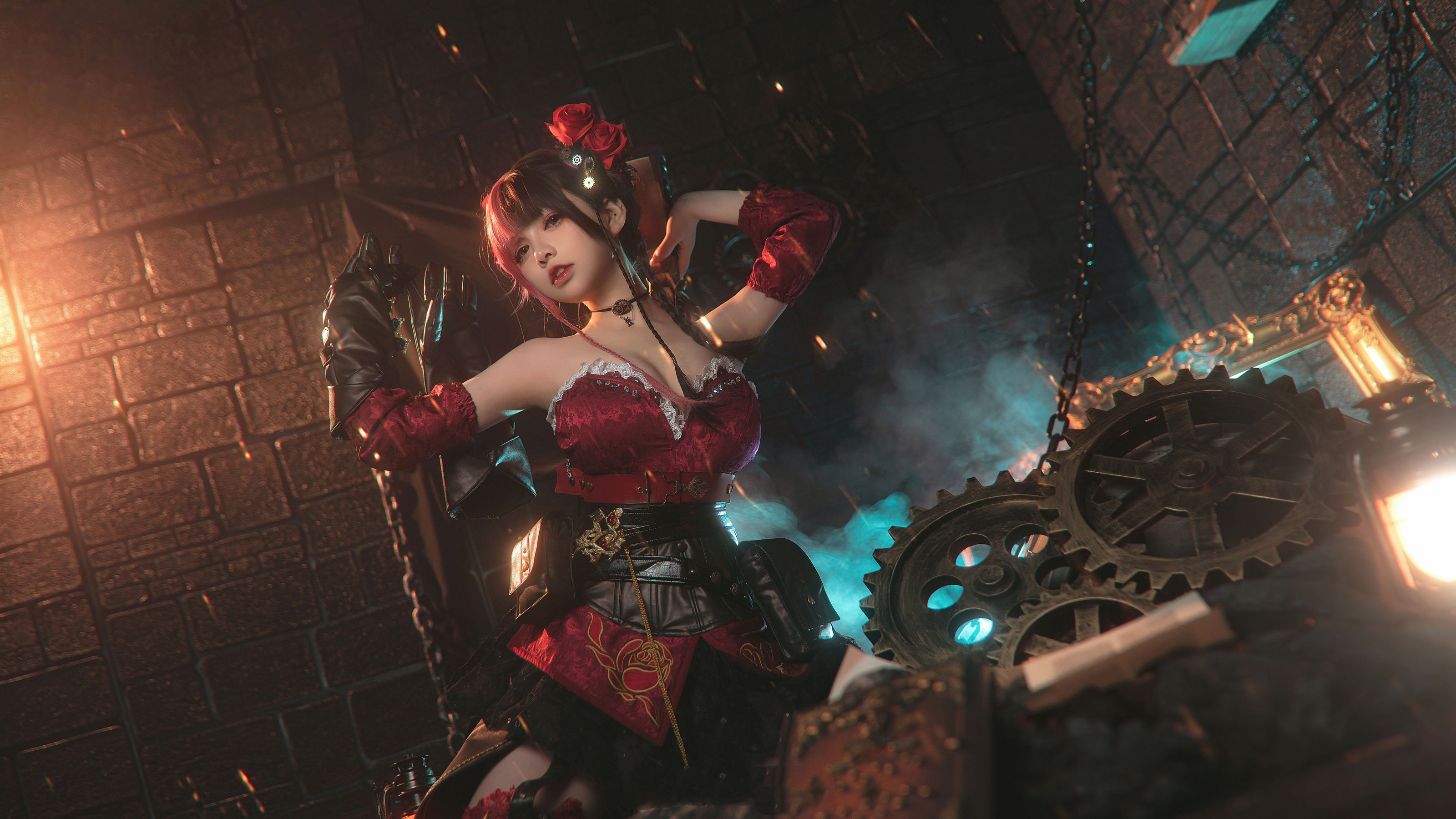 六二二同学 – 天谕手游 炎天 [12P]