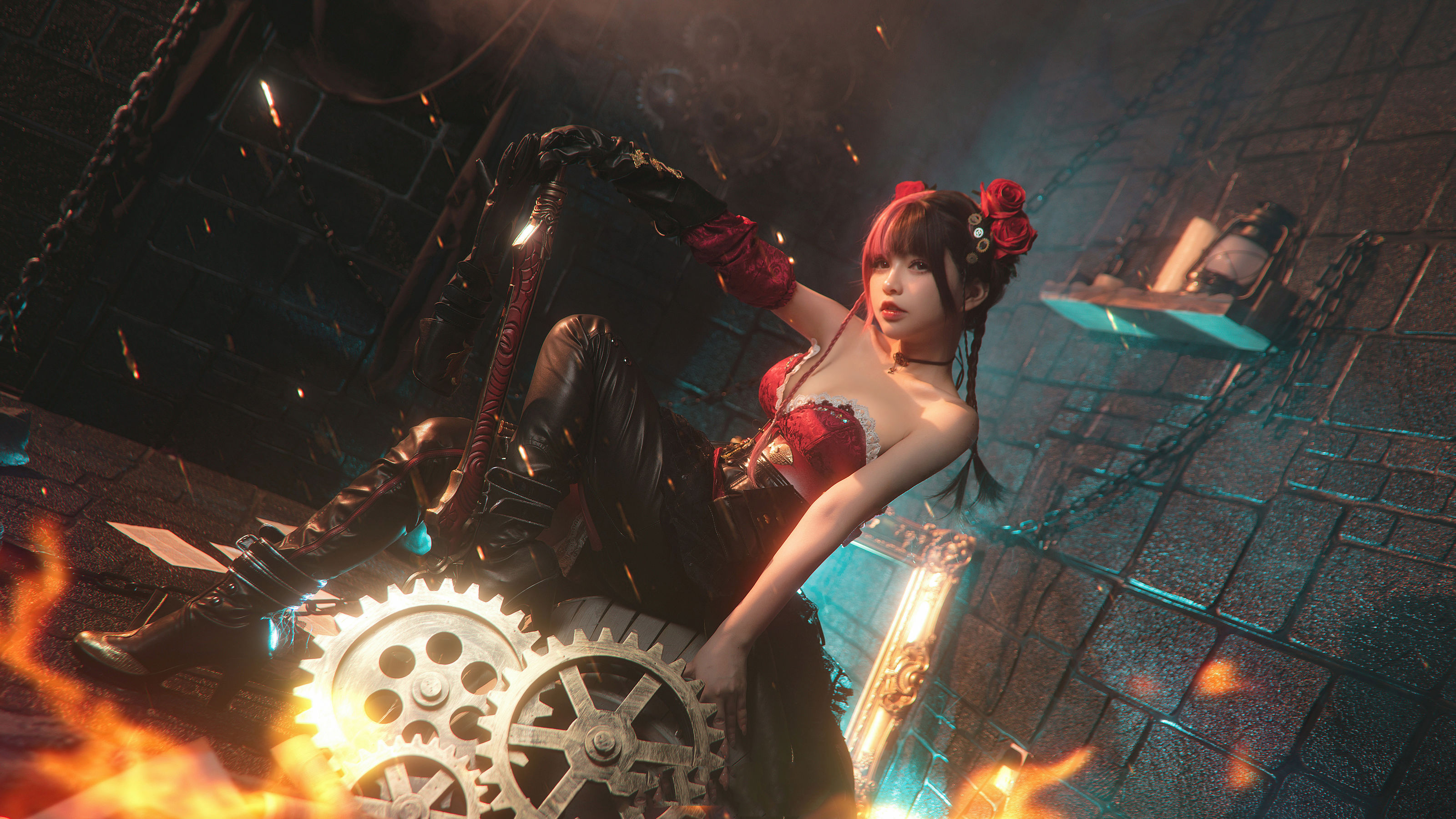 六二二同学 – 天谕手游 炎天 [12P]