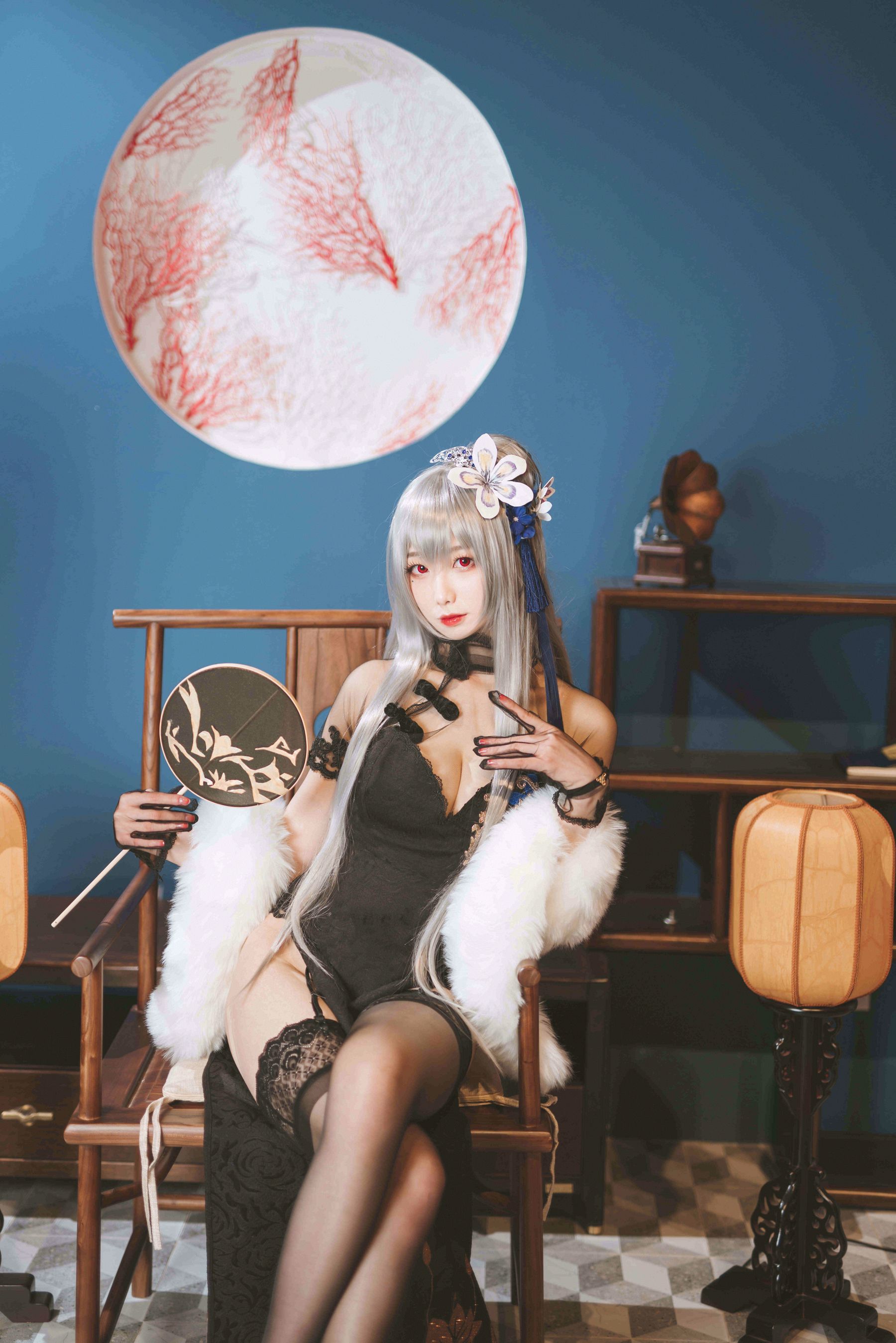 动漫博主封疆疆v – 路易九世旗袍 [35P]