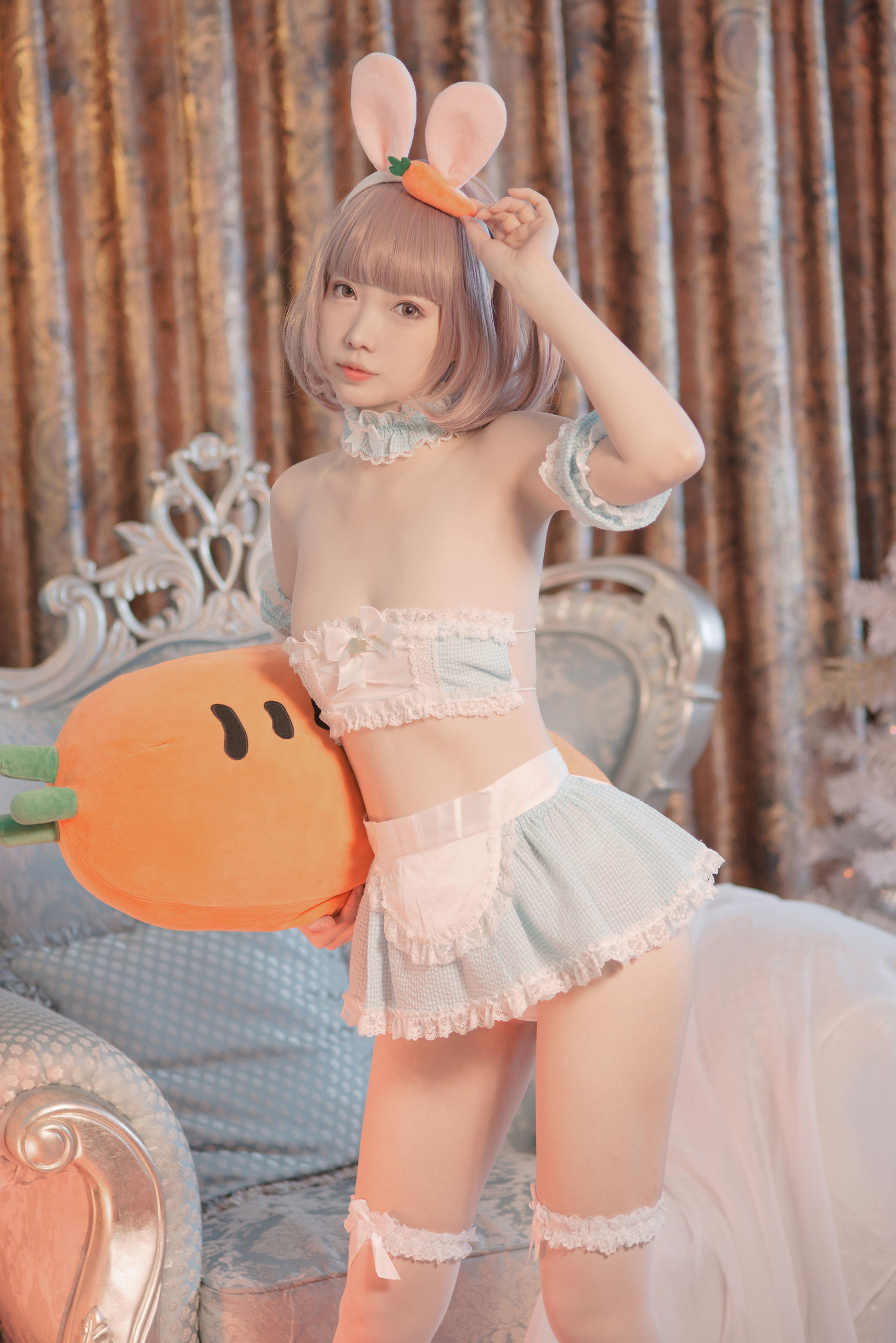 大胸萌妹妖少you1 – 雪兔 [11P]