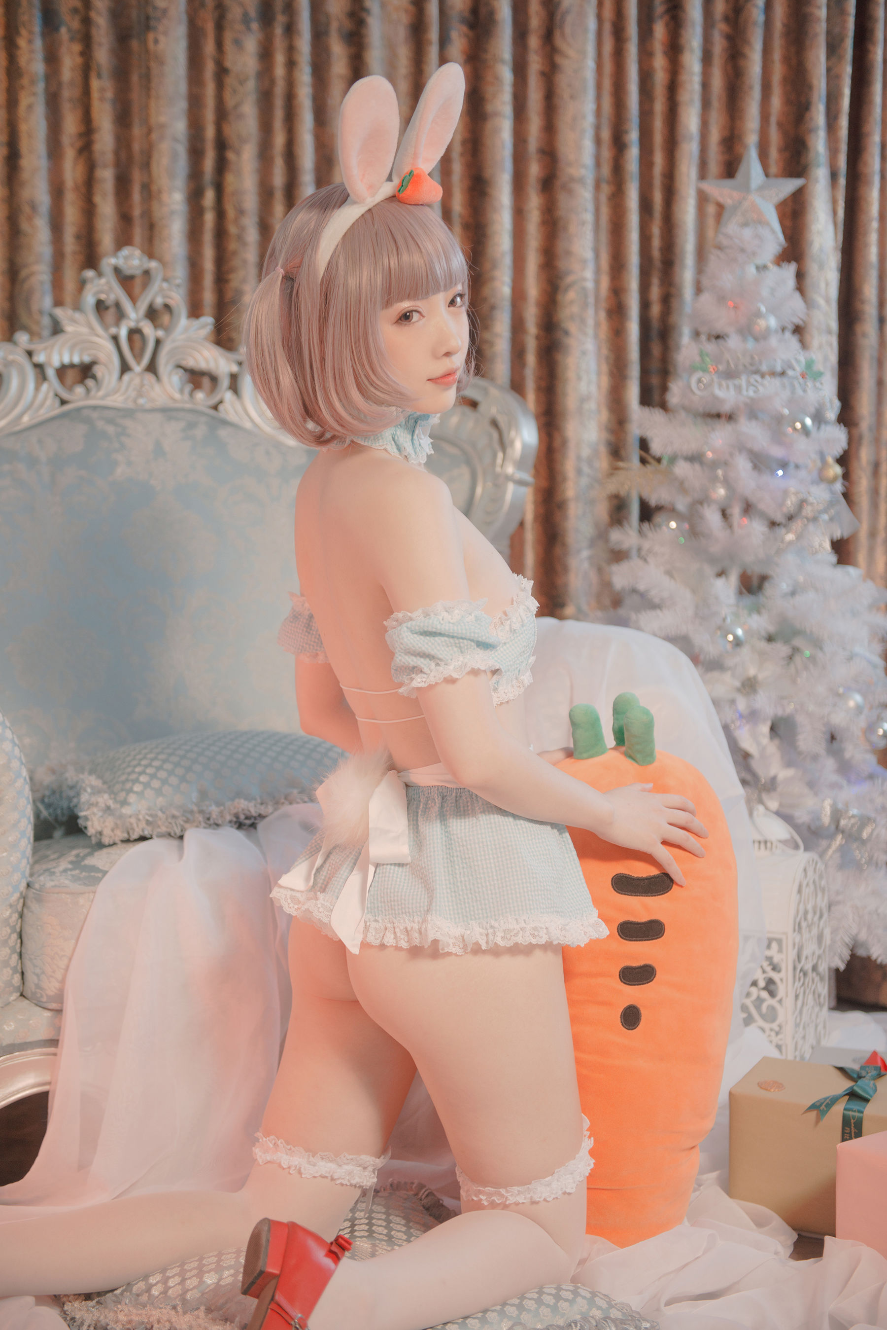 大胸萌妹妖少you1 – 雪兔 [11P]