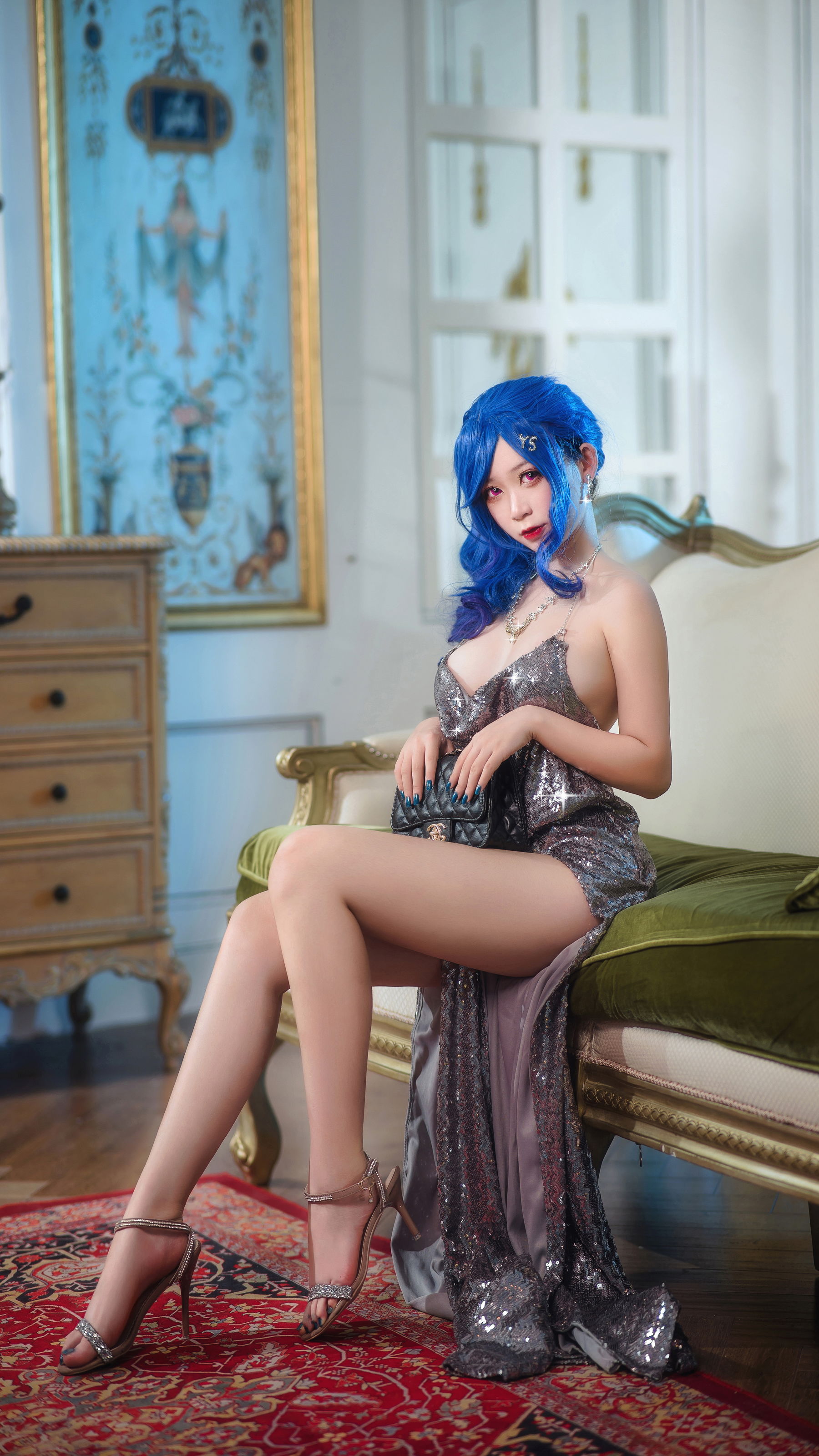 动漫博主樱落酱w – 圣路易斯礼服 [24P]