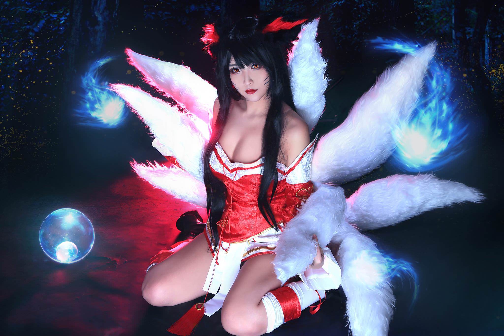 越裔正妹Hana bunny – Ahri [14P]