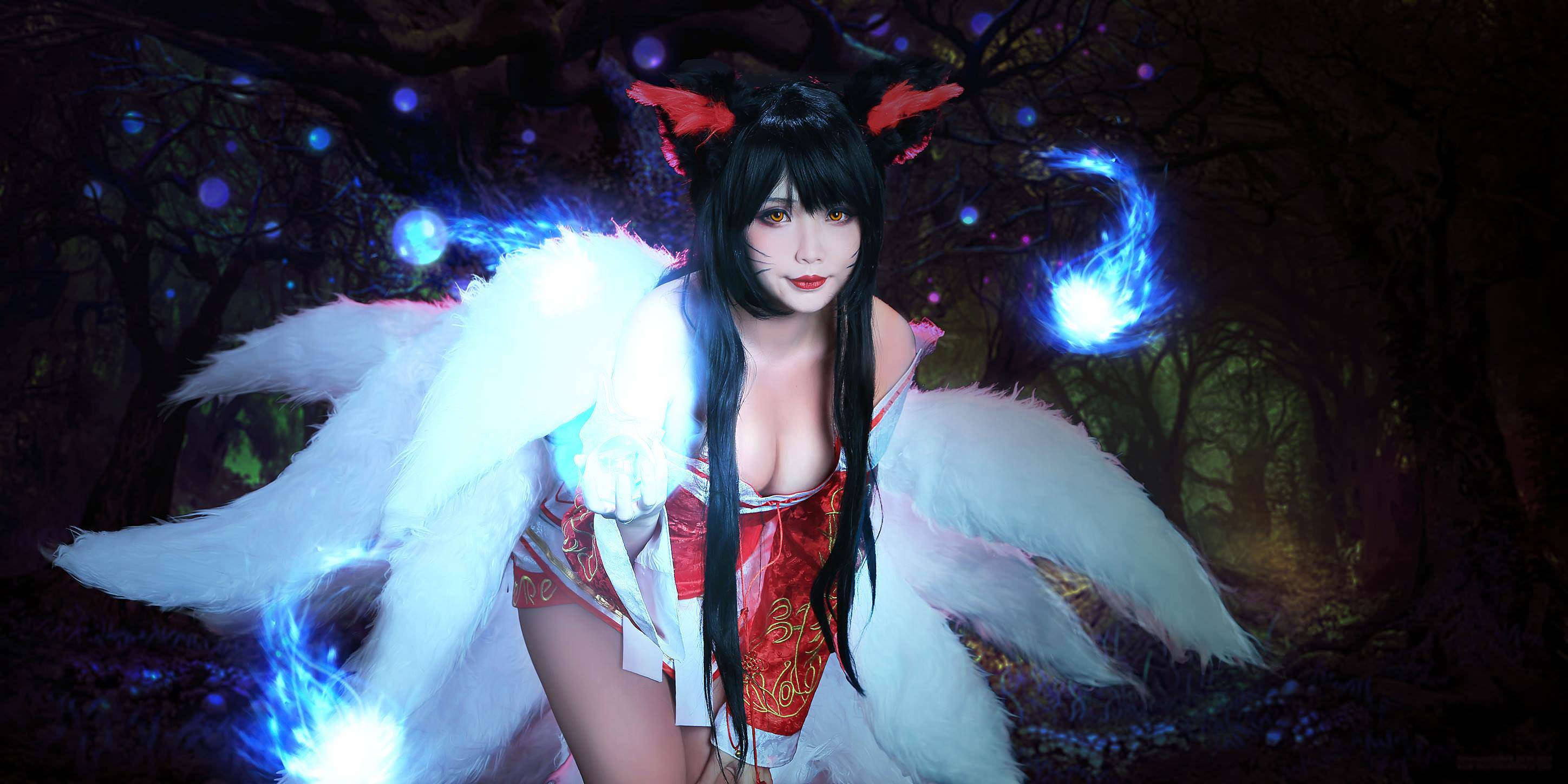 越裔正妹Hana bunny – Ahri [14P]