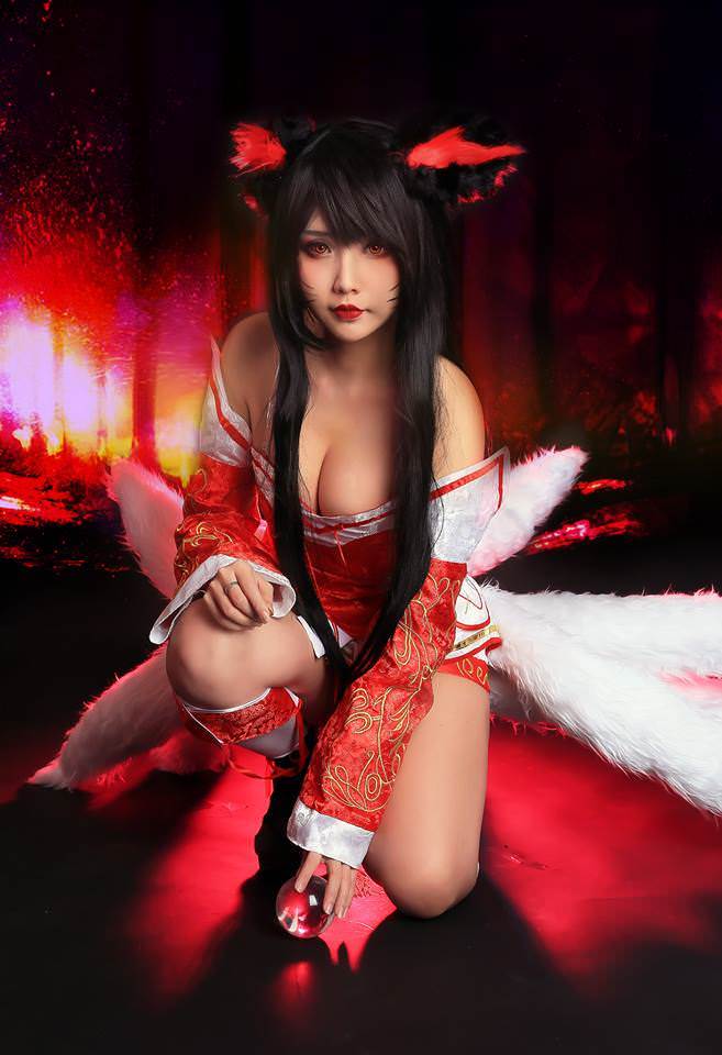 越裔正妹Hana bunny – Ahri [14P]