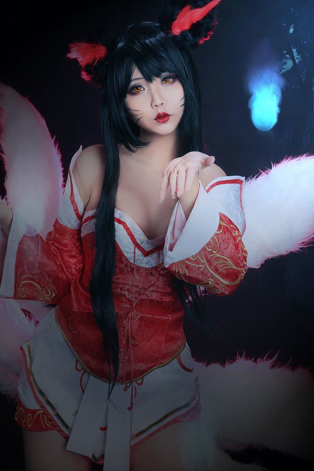 越裔正妹Hana bunny – Ahri [14P]