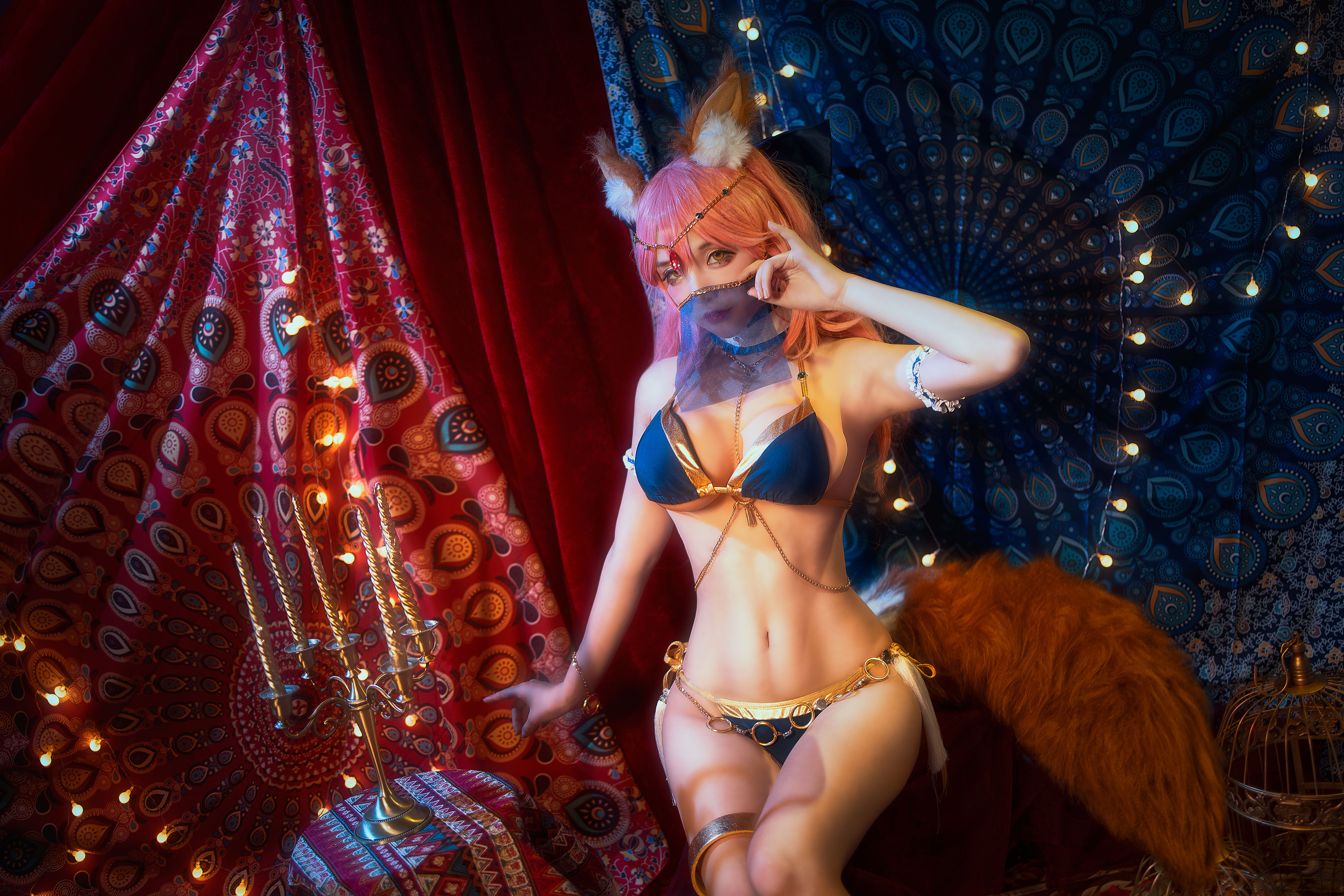 COS妹子仙九Airi 小玉舞娘 [18P]