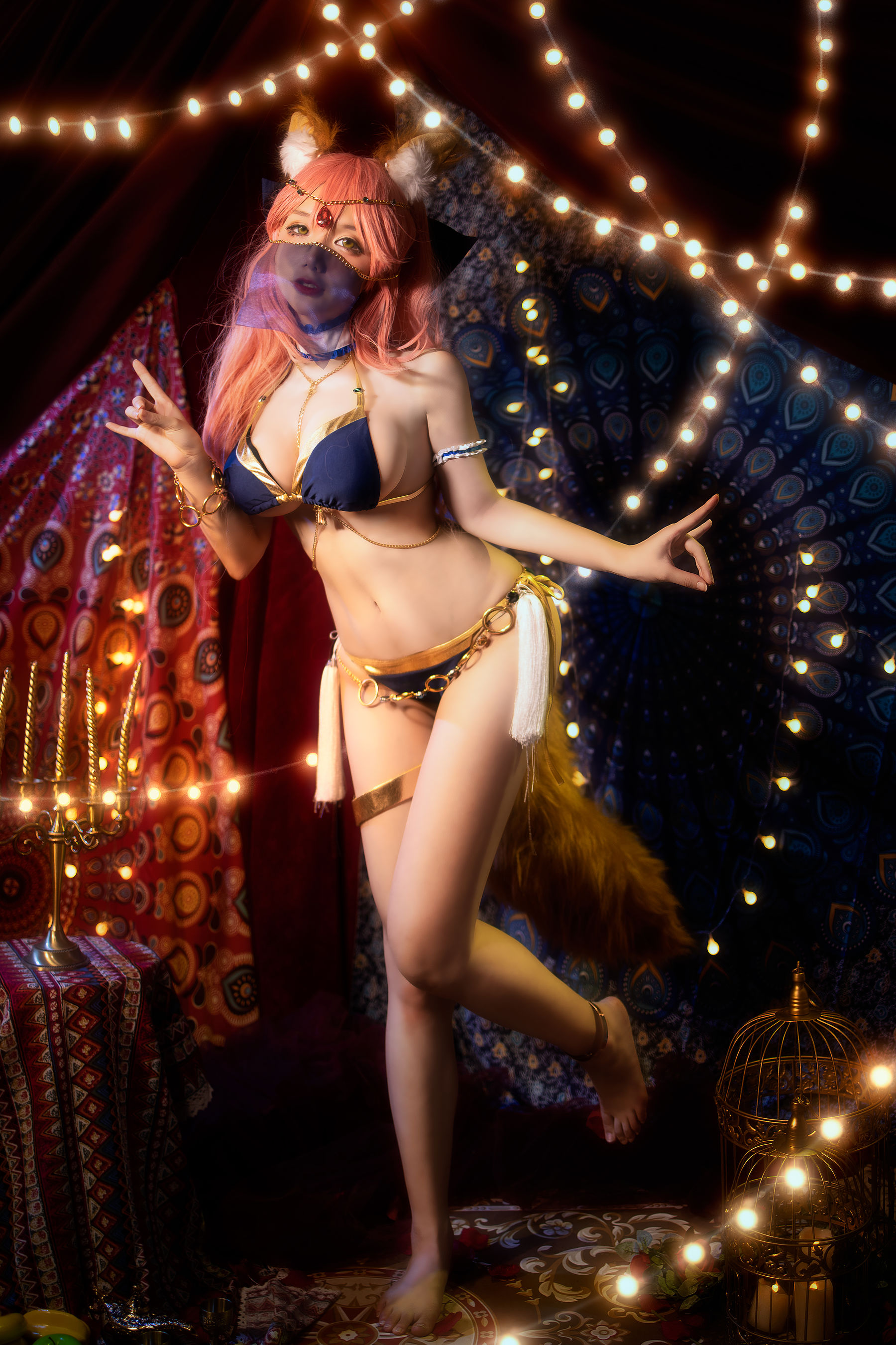 COS妹子仙九Airi 小玉舞娘 [18P]