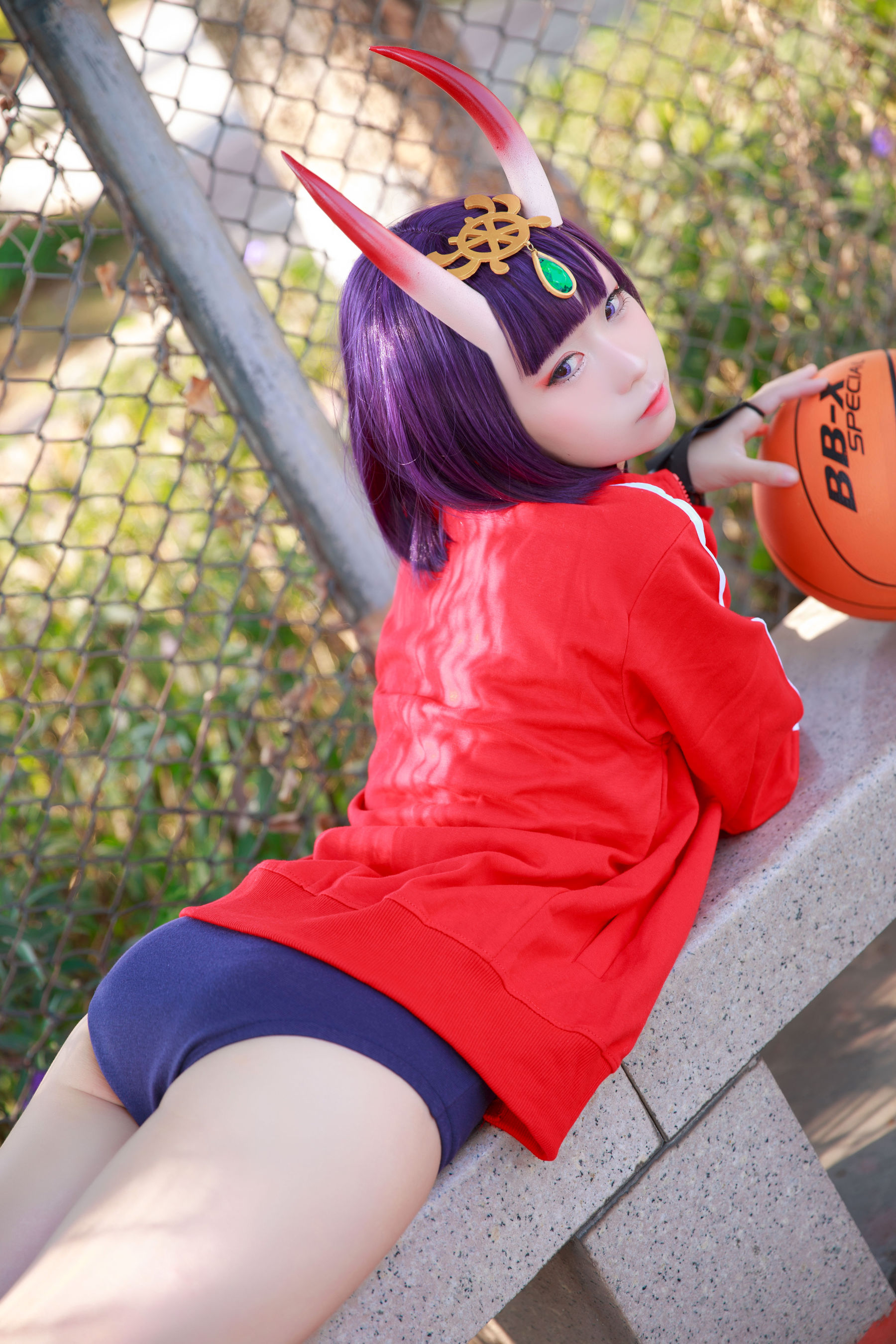 动漫博主G44不会受伤 – 酒吞体操服 [18P]