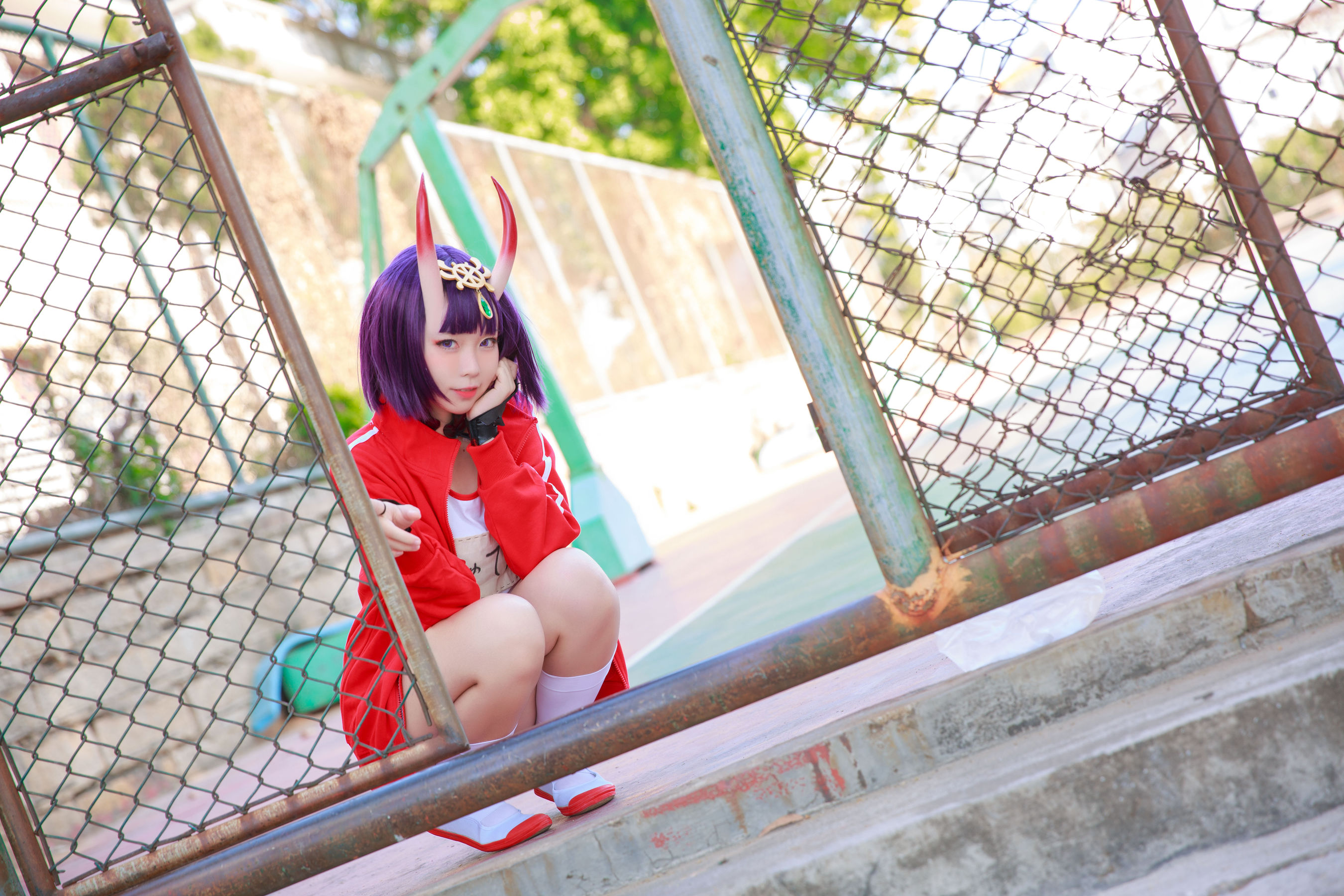 动漫博主G44不会受伤 – 酒吞体操服 [18P]