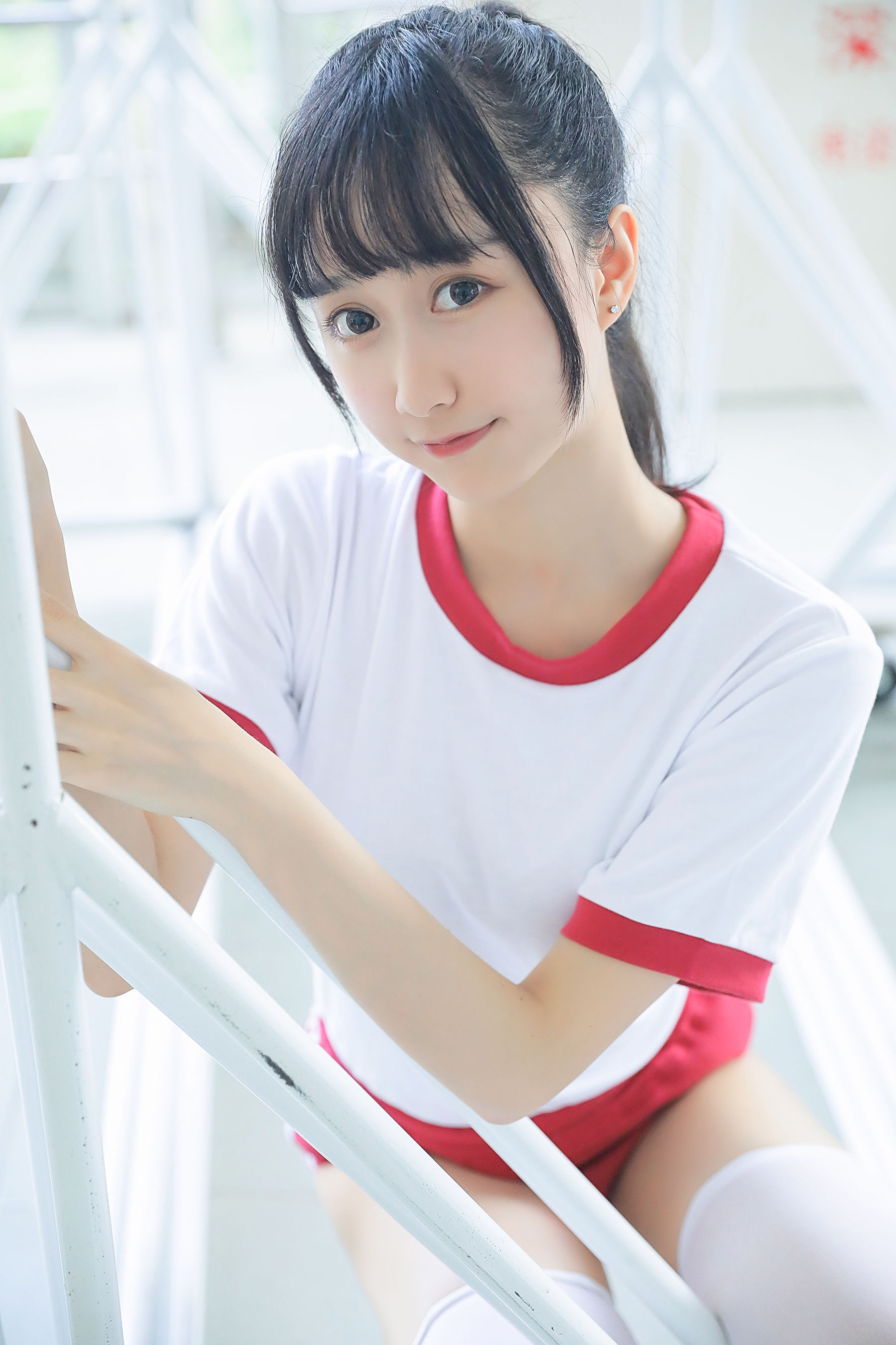 [萝莉COS] 木绵绵OwO – 上体育课啦 [59P]