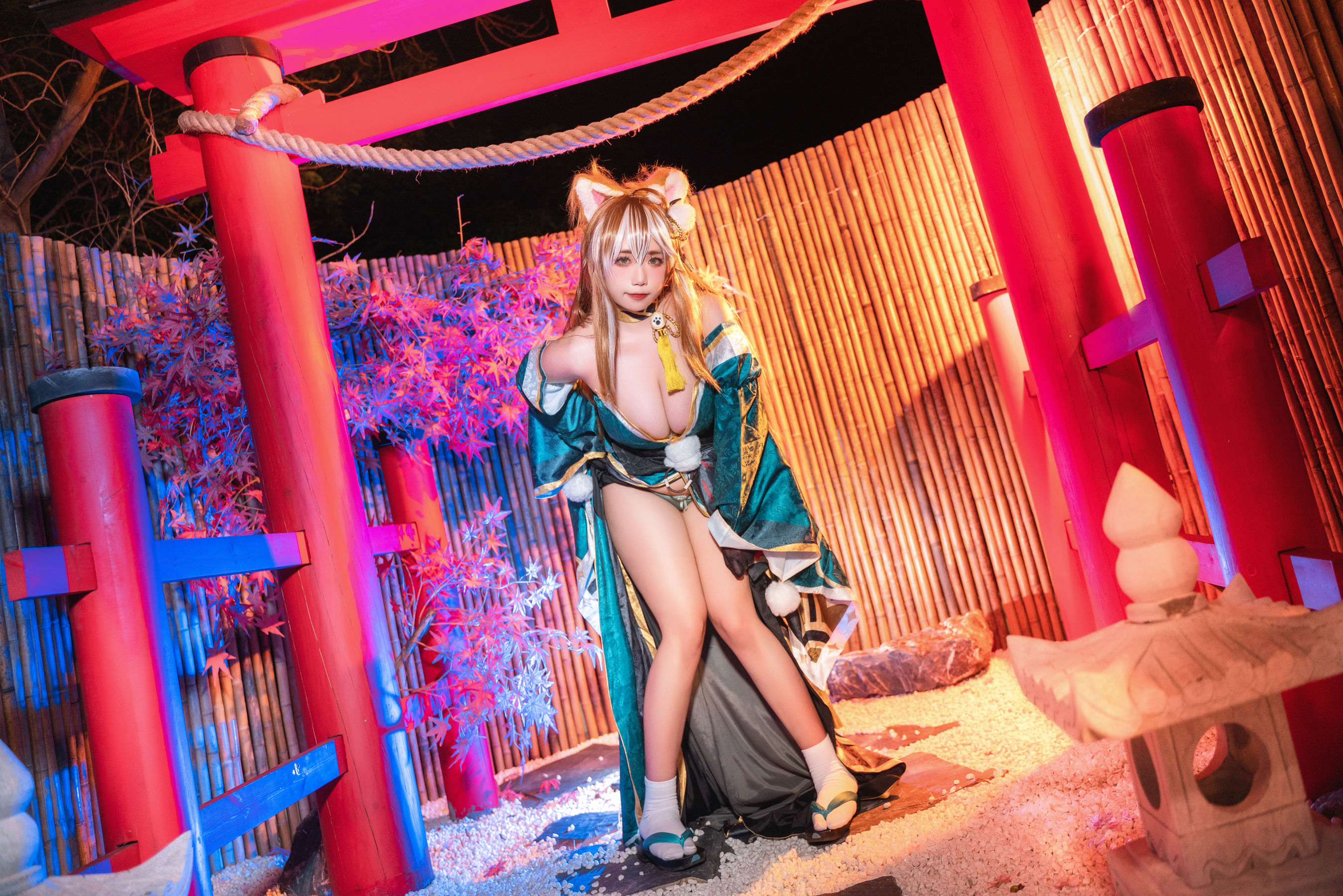 贞子蜜桃 – 原神 希娜小姐 [19P]