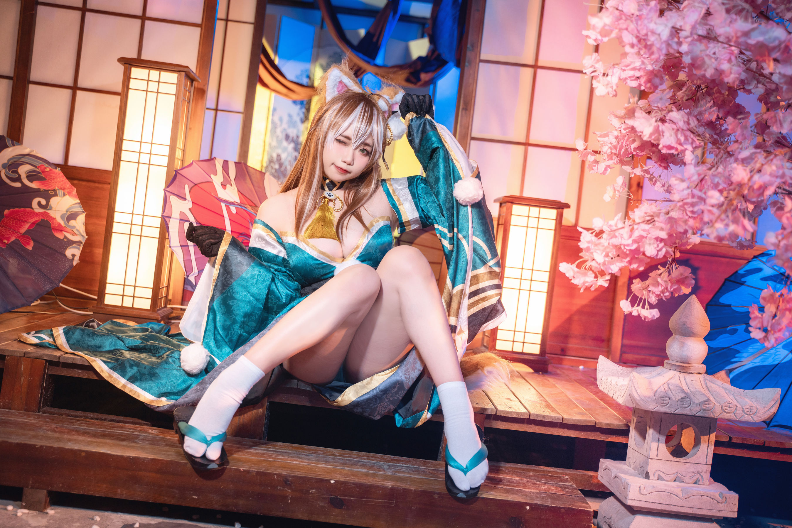 贞子蜜桃 – 原神 希娜小姐 [19P]