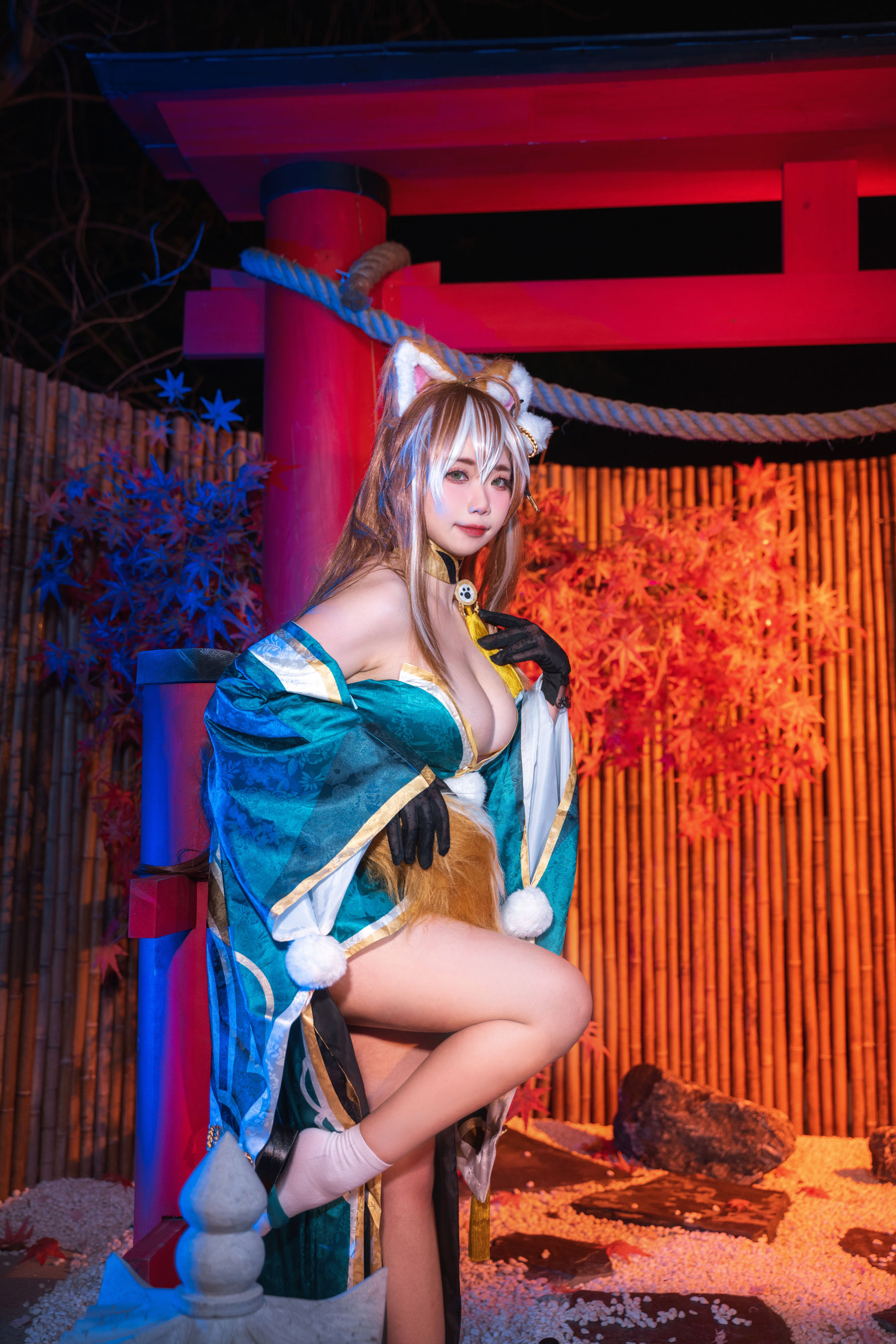 贞子蜜桃 – 原神 希娜小姐 [19P]