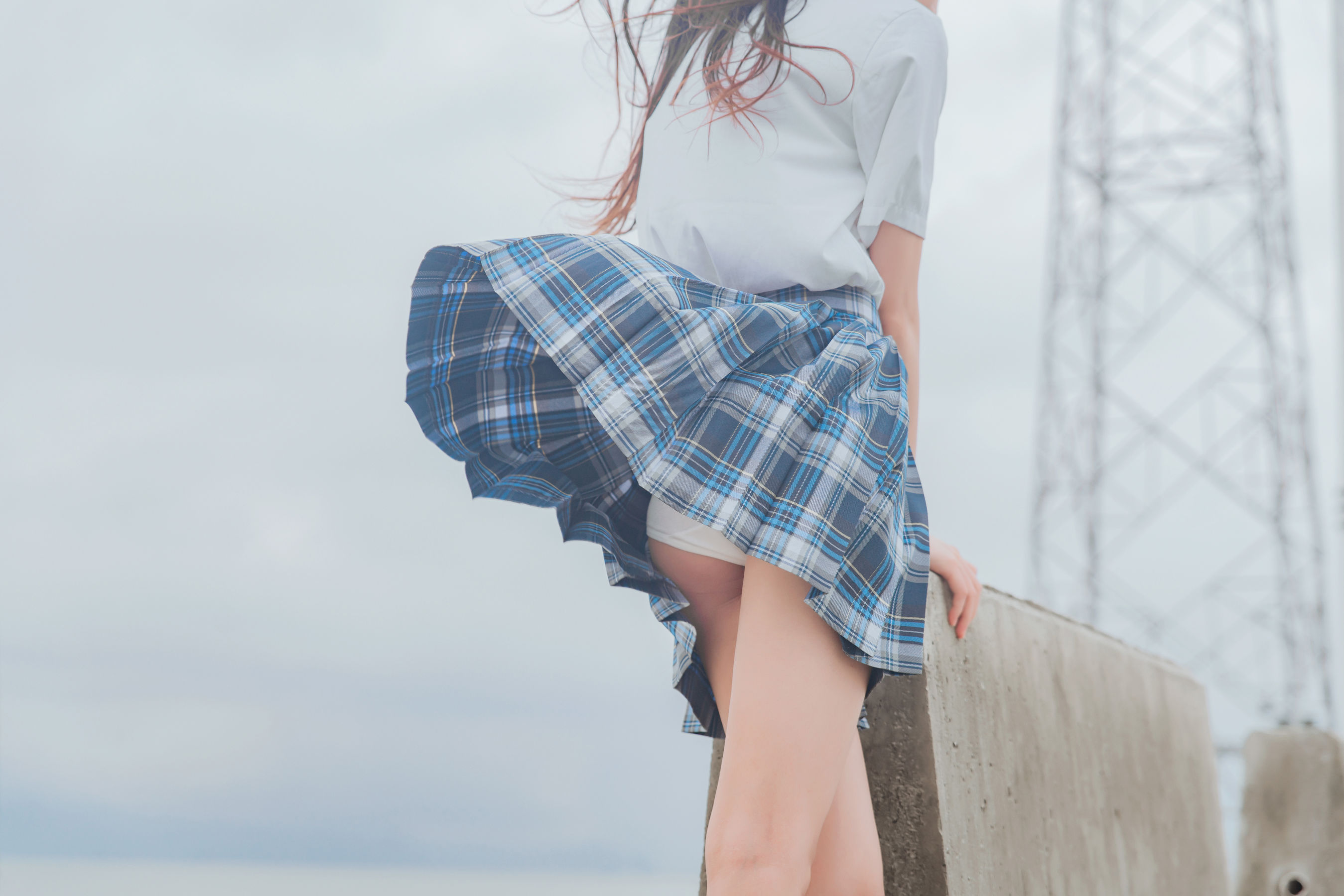 [萝莉COS] 桜桃喵《耳畔的风》 [27P]