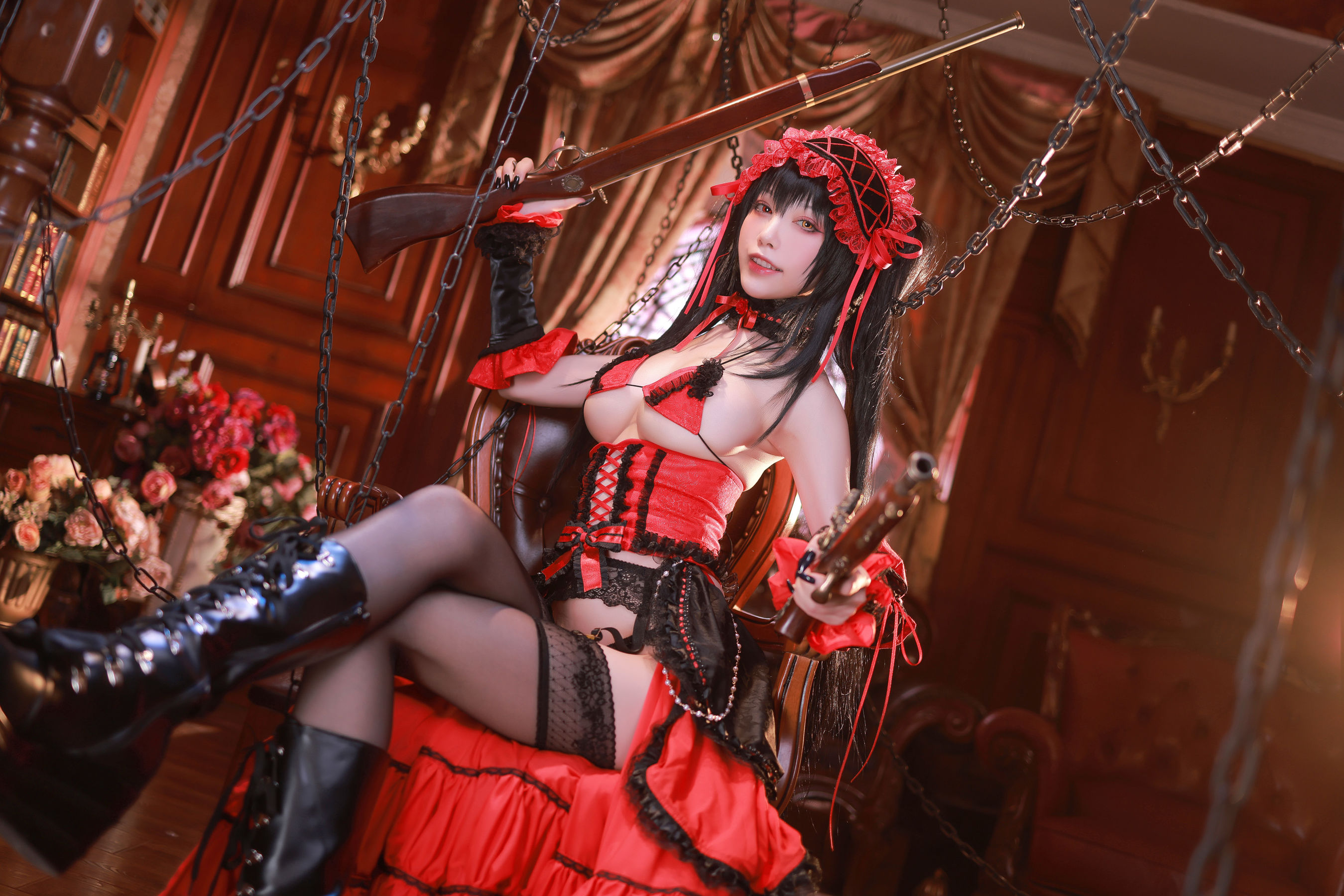 动漫博主水淼aqua – 时崎狂三 [161P]