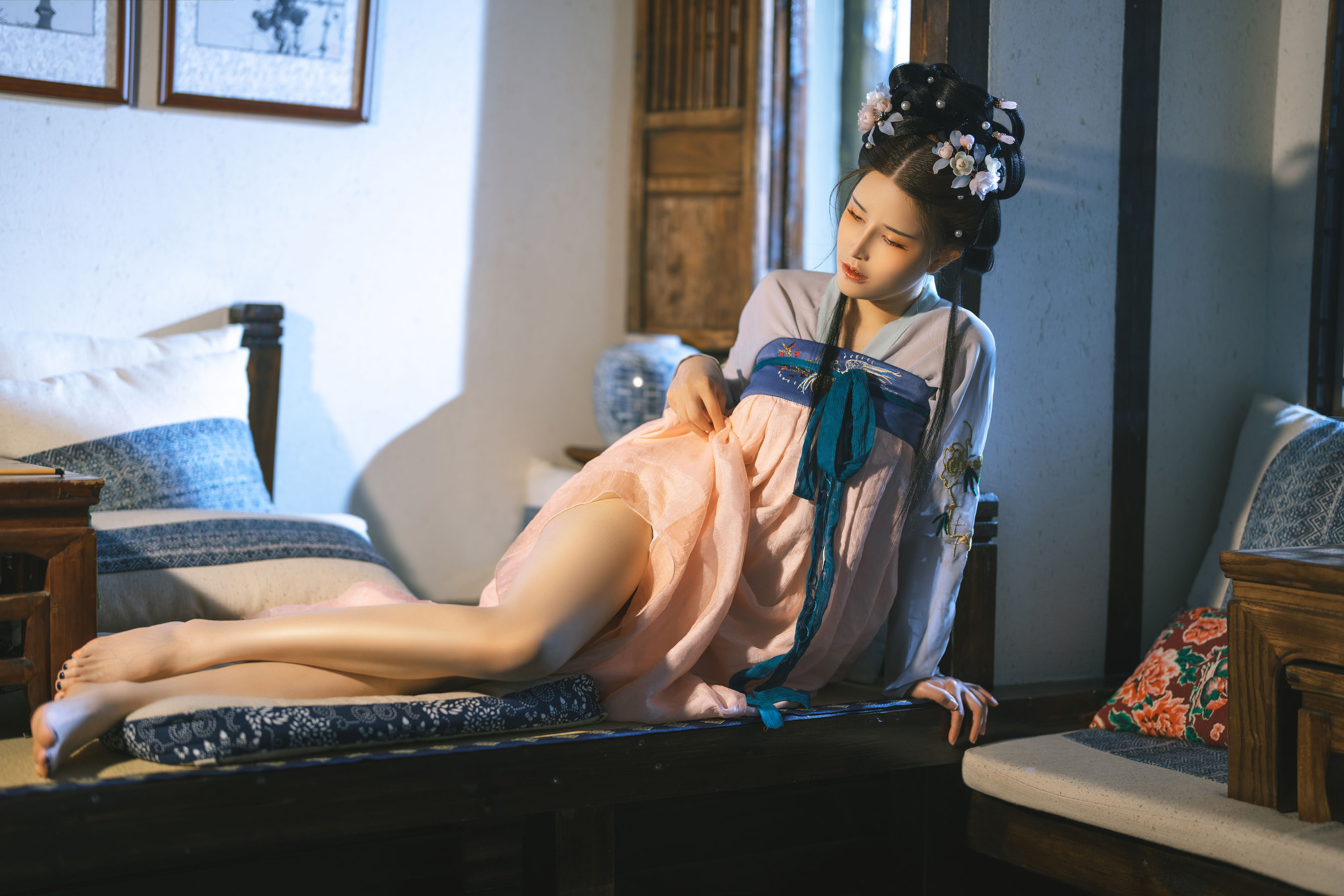 鹿八岁 – X铁手叫兽 汉服 [56P]