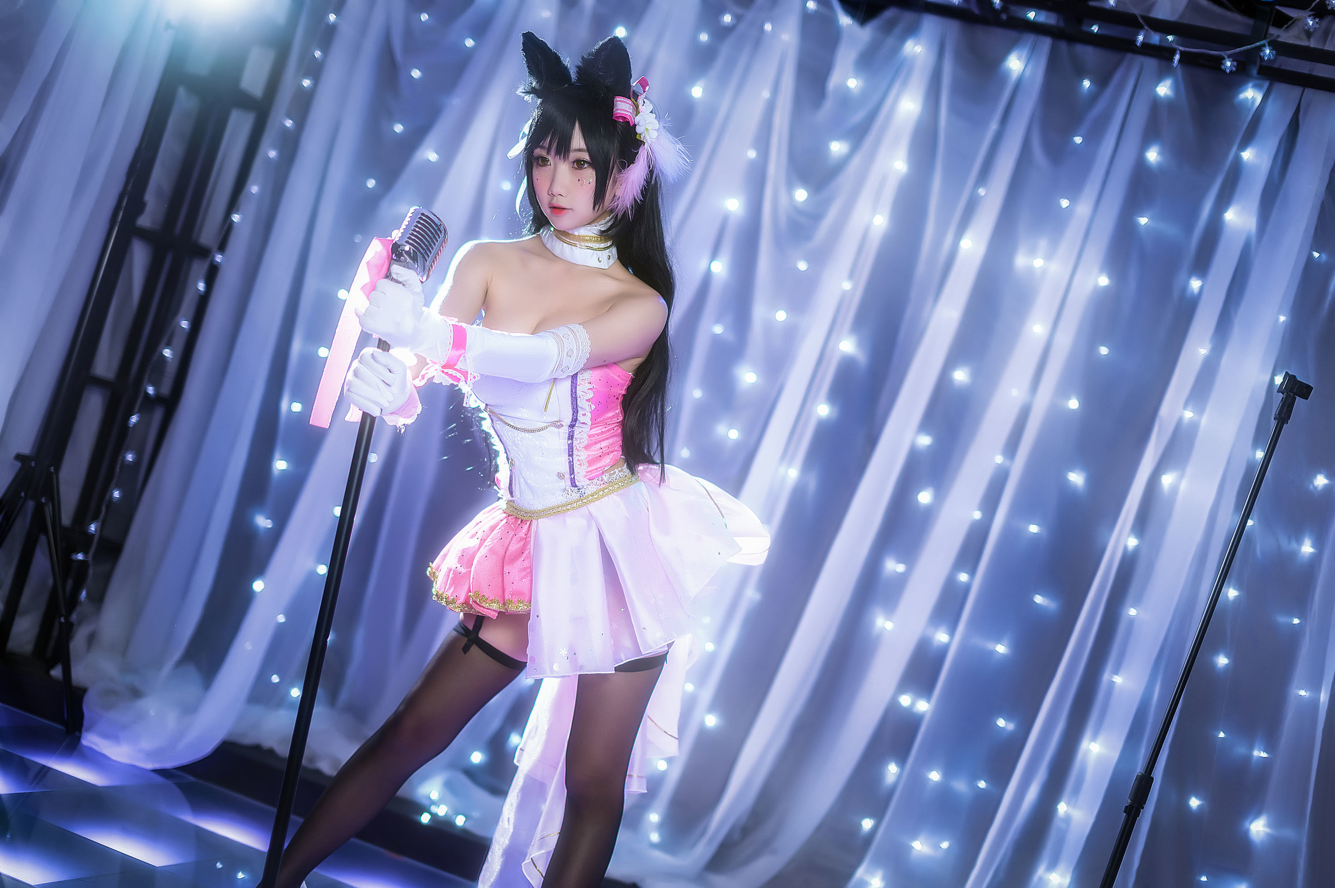 [萝莉COS] 鬼畜瑶 – 大狗打歌服 [13P]