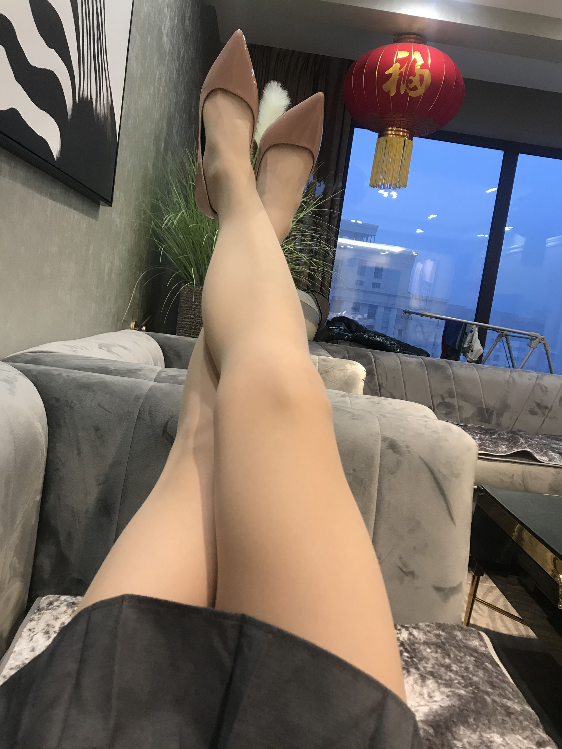 丝足博主麋鹿_Monroe 2020.03.06 居家丝秀 [32P]