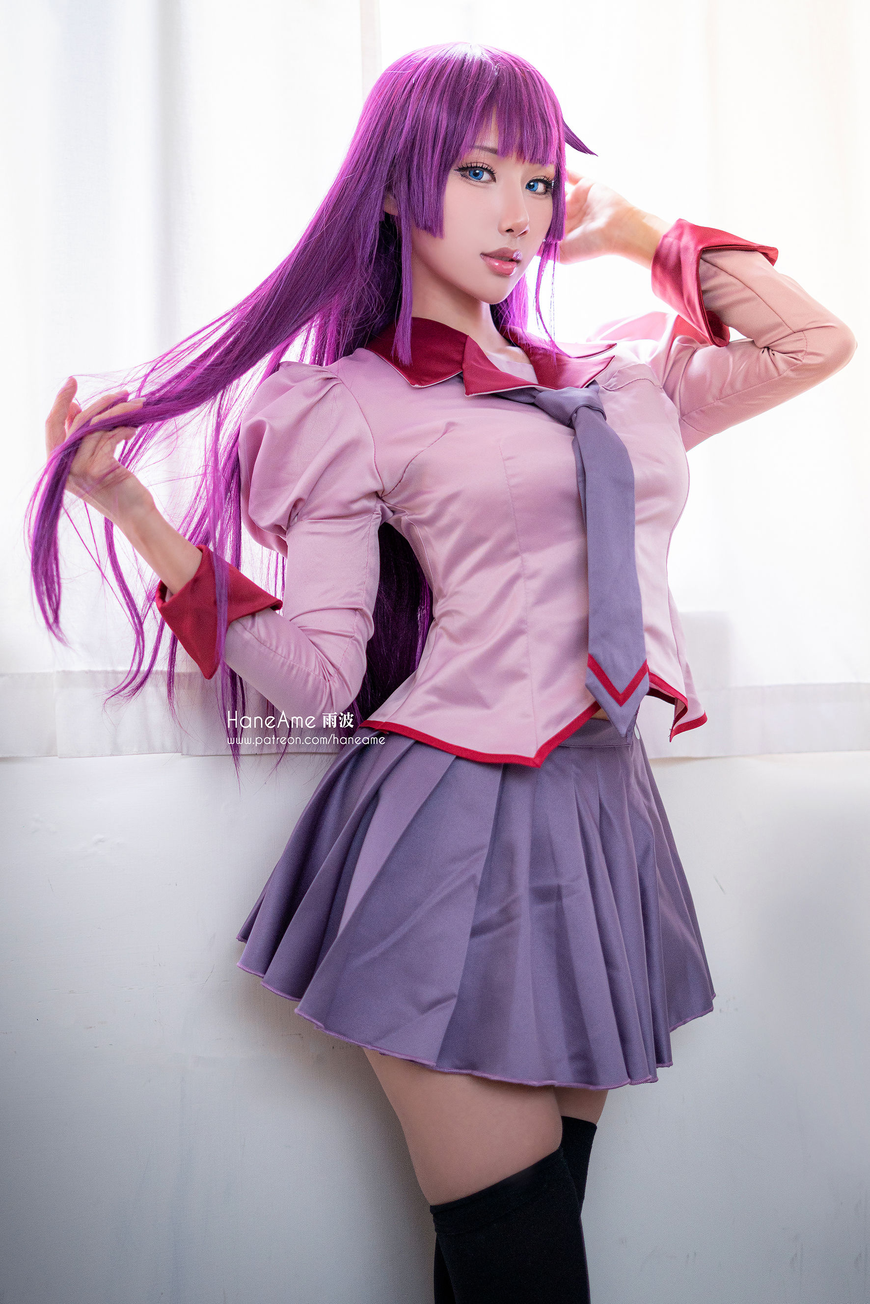 Hane Ame 雨波写真 – 化物语 战场原 [17P]