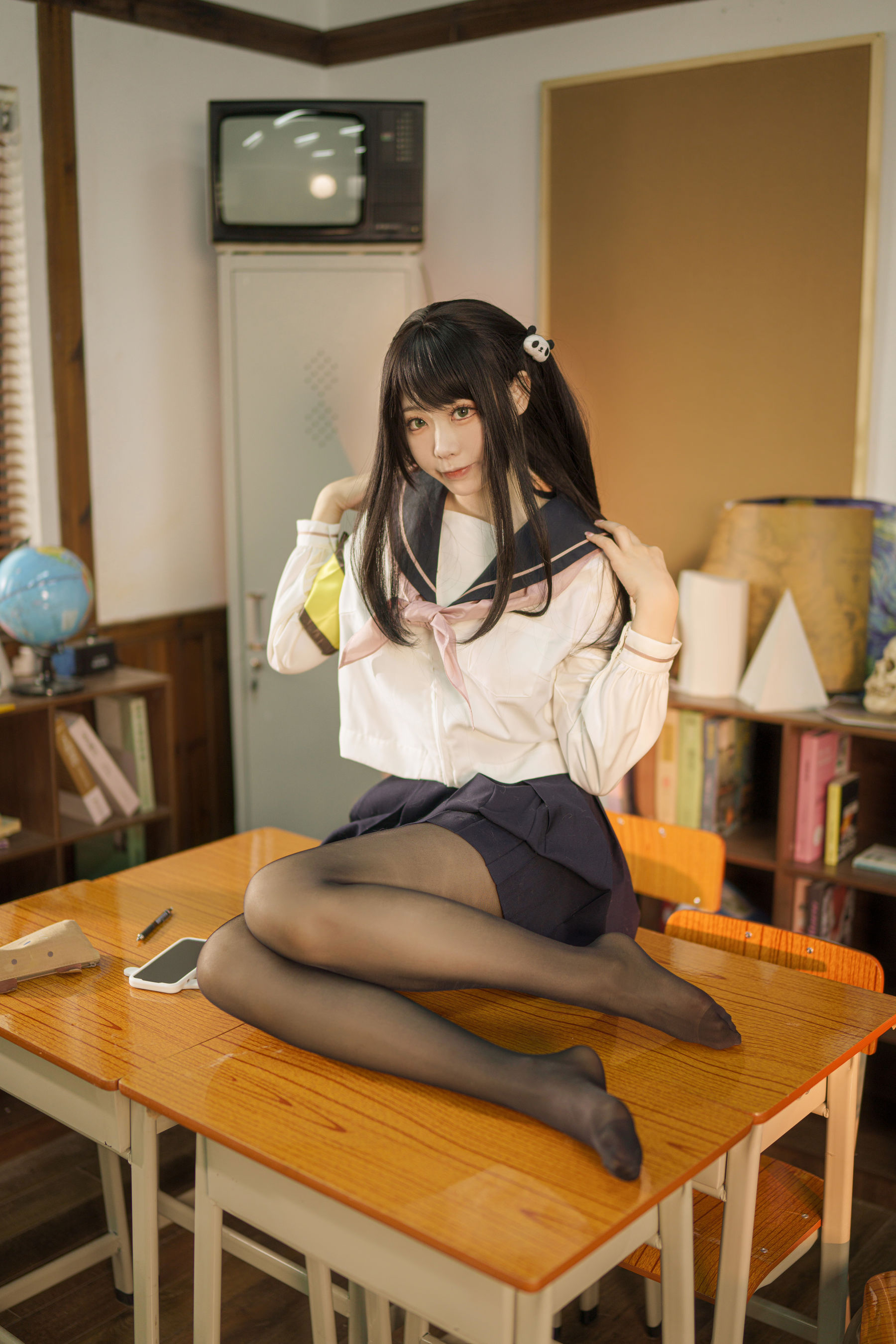 安食Ajiki – 风纪委员 [48P]