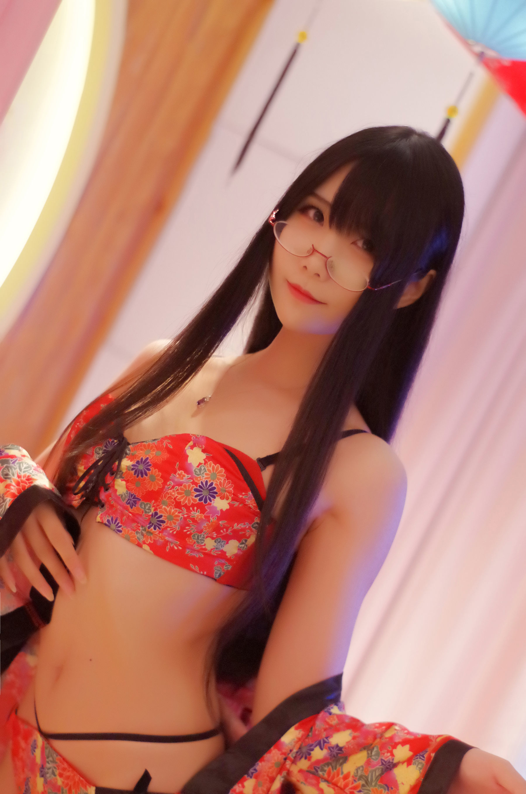 动漫博主曉美媽 浴衣 [35P]